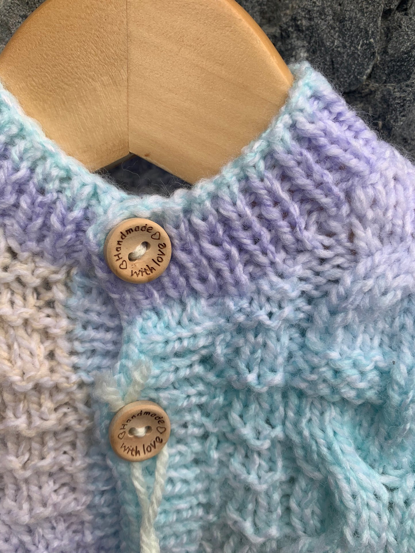 Colourful cardigan 0-3m (56-62cm)