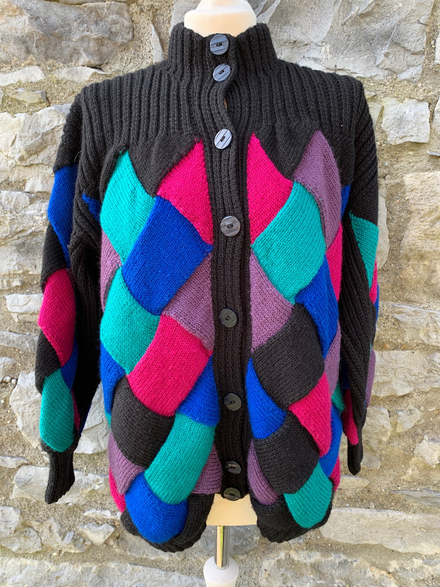 Plaited cardigan uk 10-12