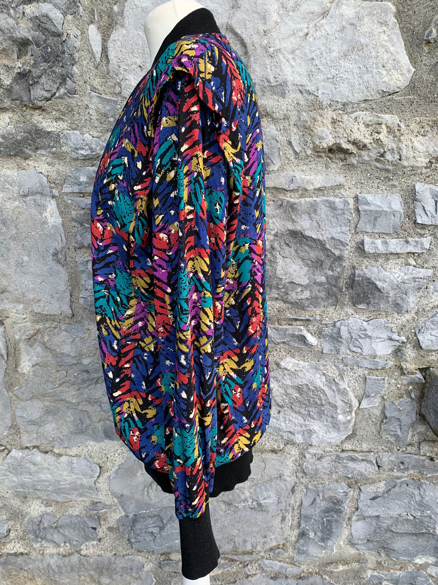 Rainbow herringbone cardigan uk 14