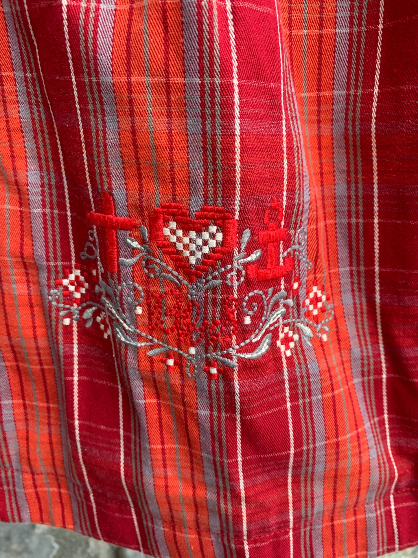 Red check coat uk 10-12