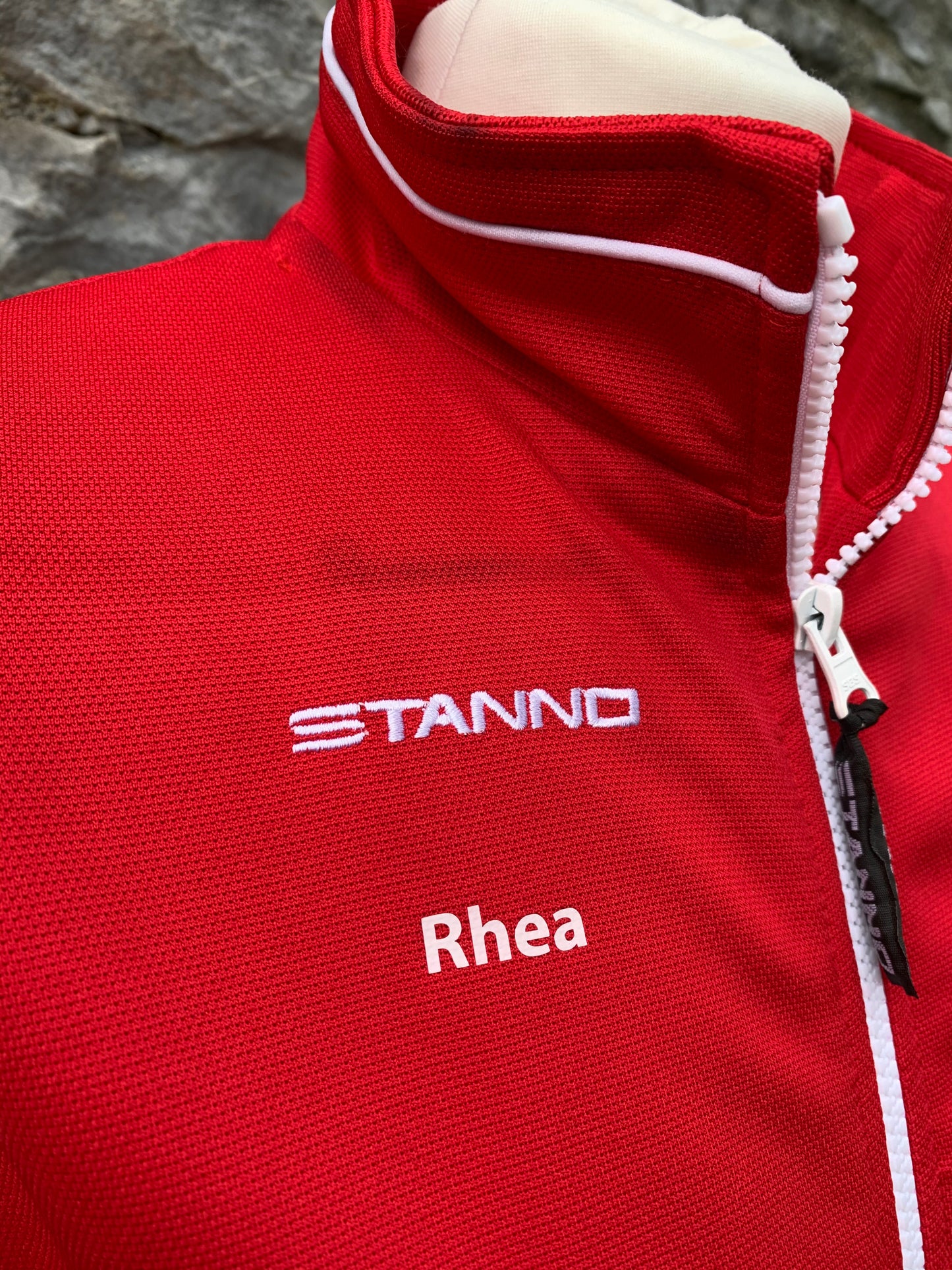 Red sport jacket 13-14y (164cm)