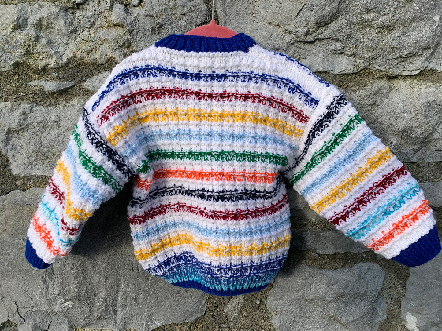 Chunky stripy cardigan 2-3y (92-98cm)