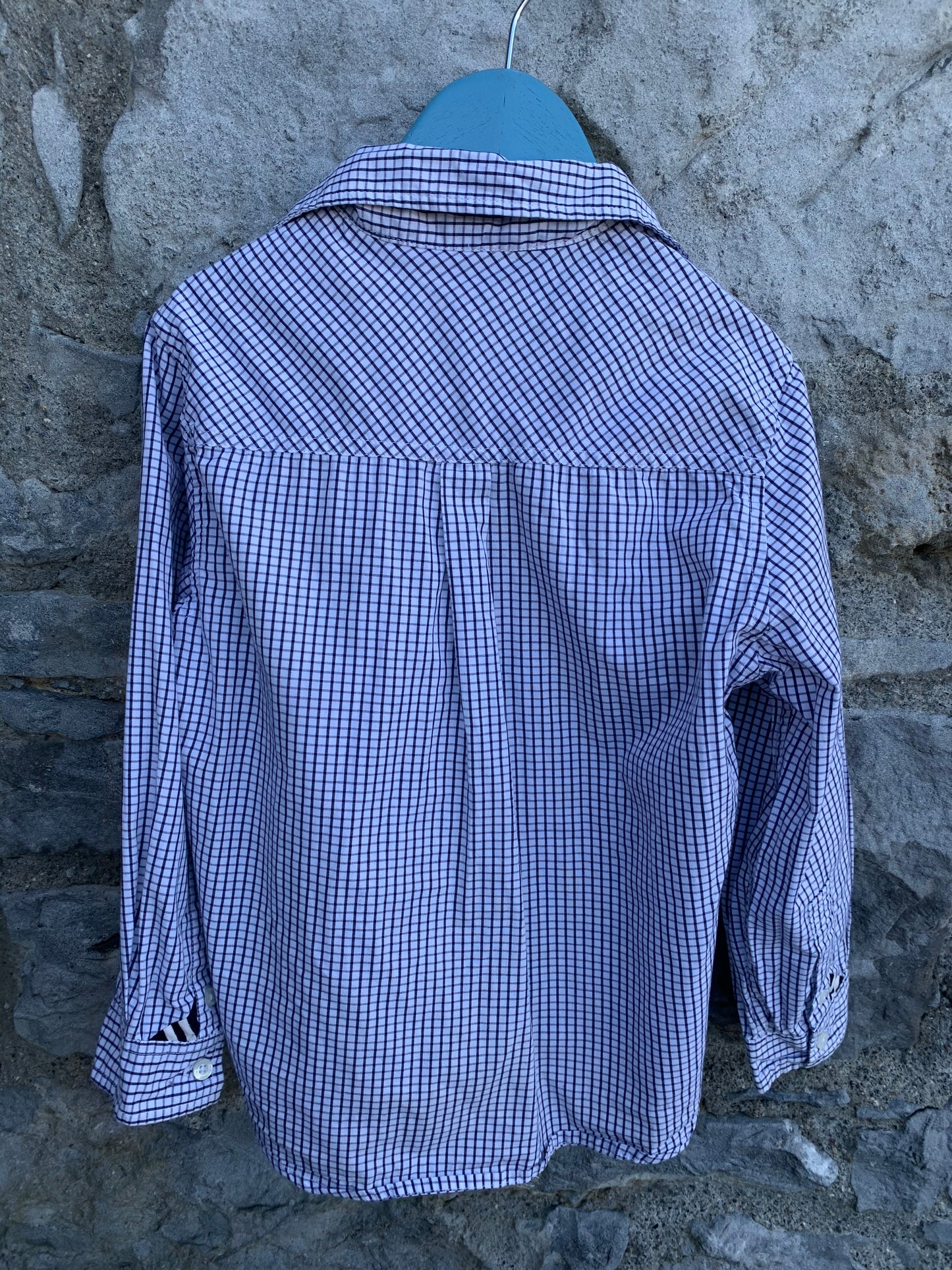 White&navy shirt 5y (110cm)