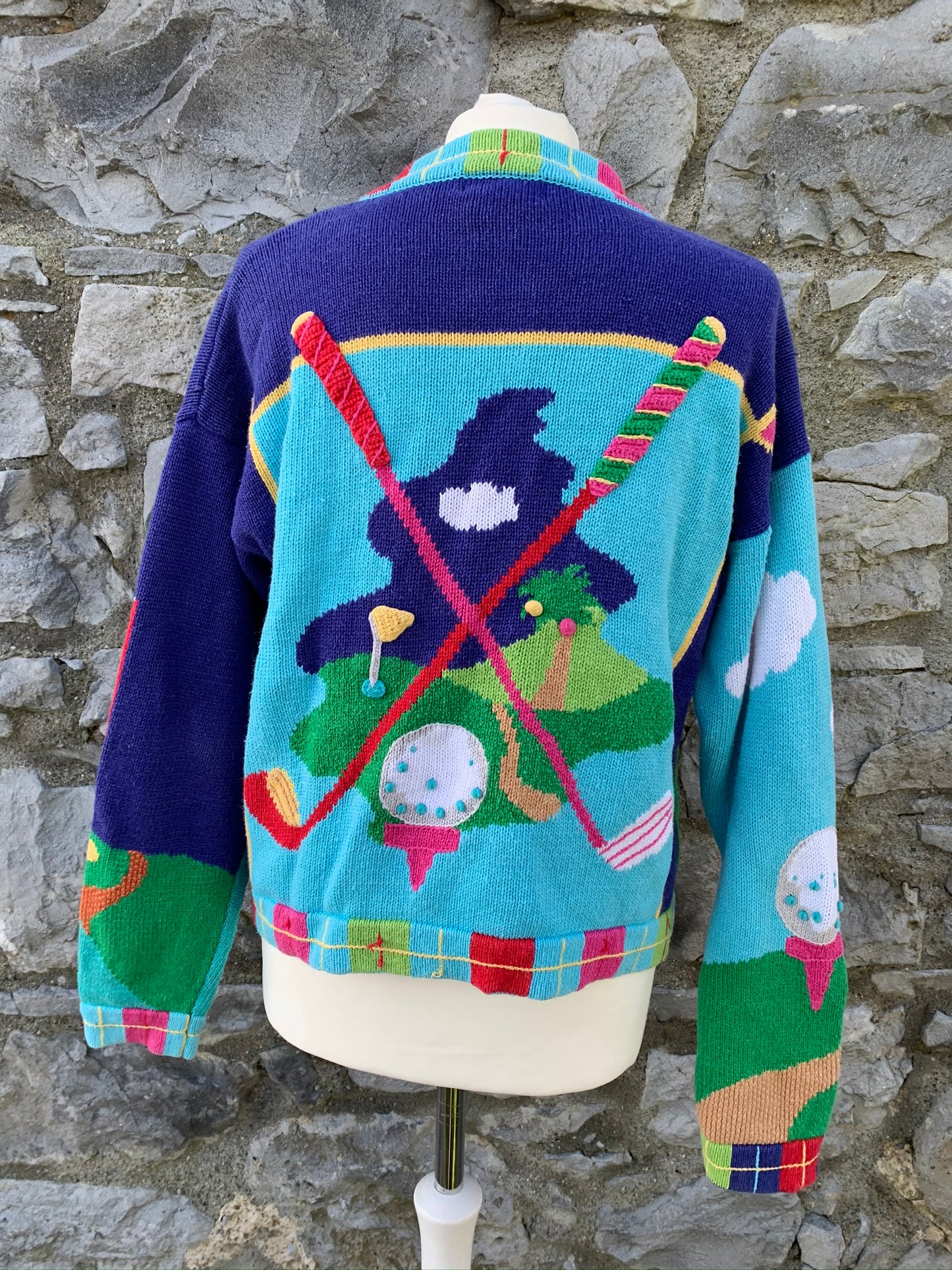 Berek funky golf cardigan uk 12