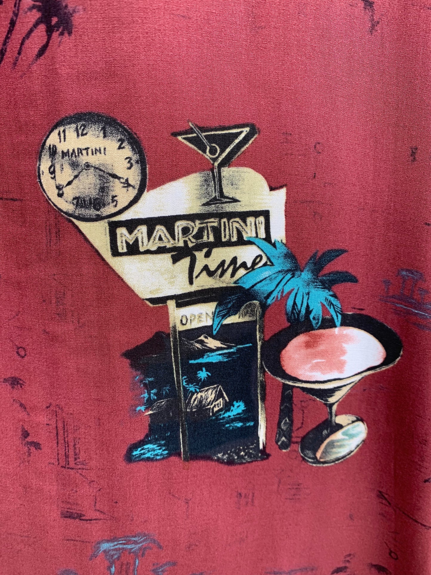 Martini time tunic uk 16-18