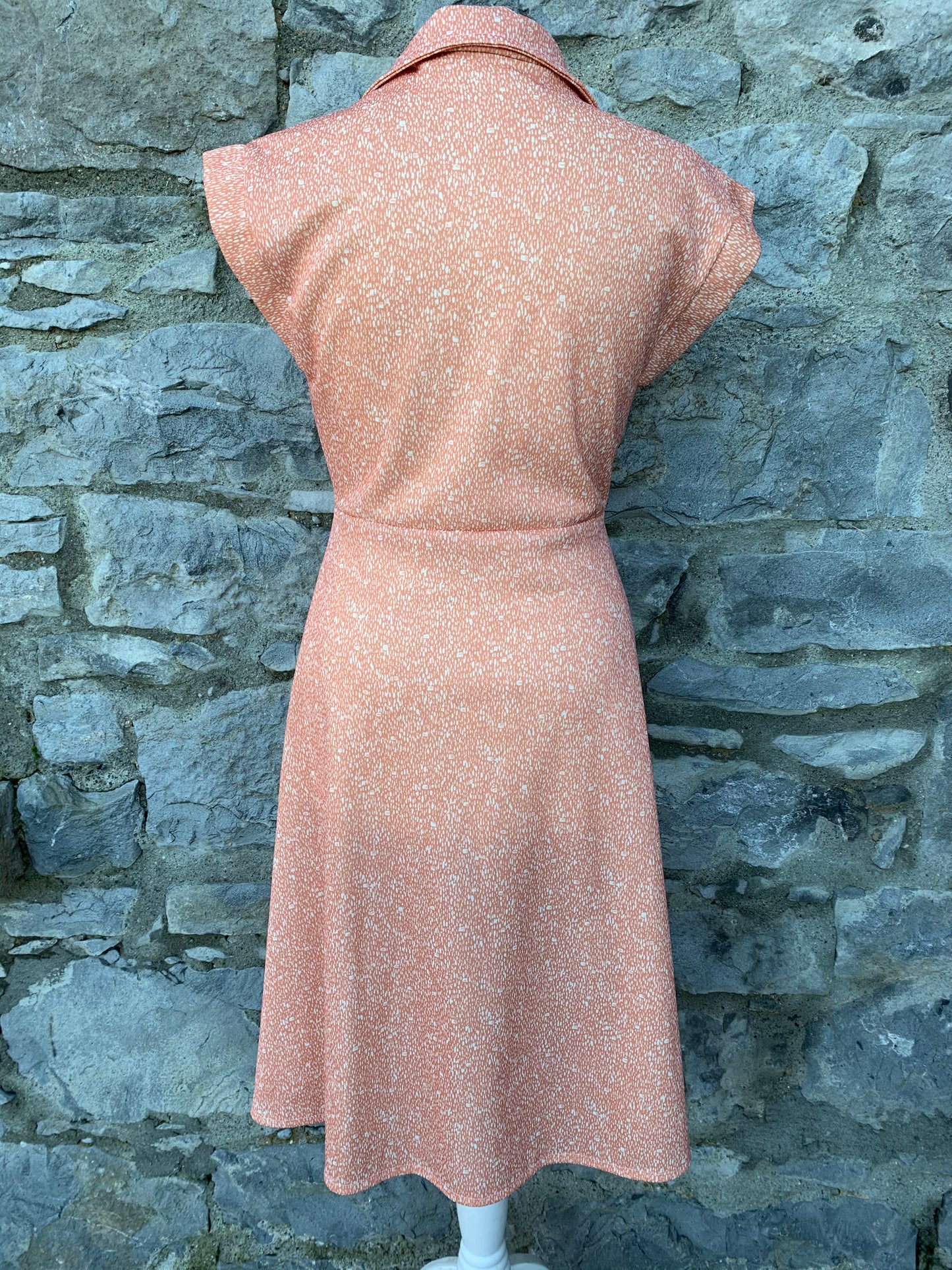 70s spotty dress uk 8