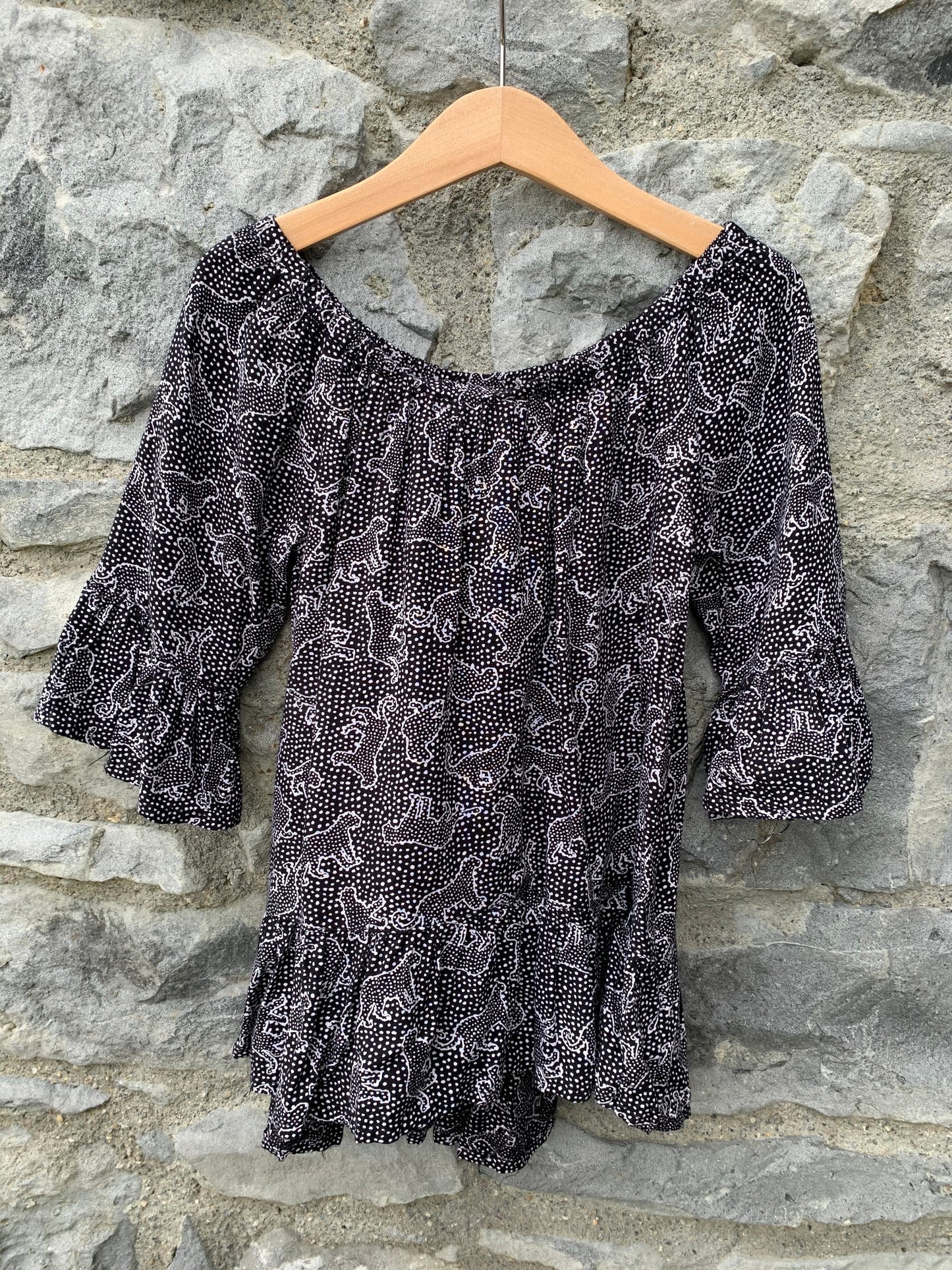 Jaguar dots top 7-8y (122-128cm)
