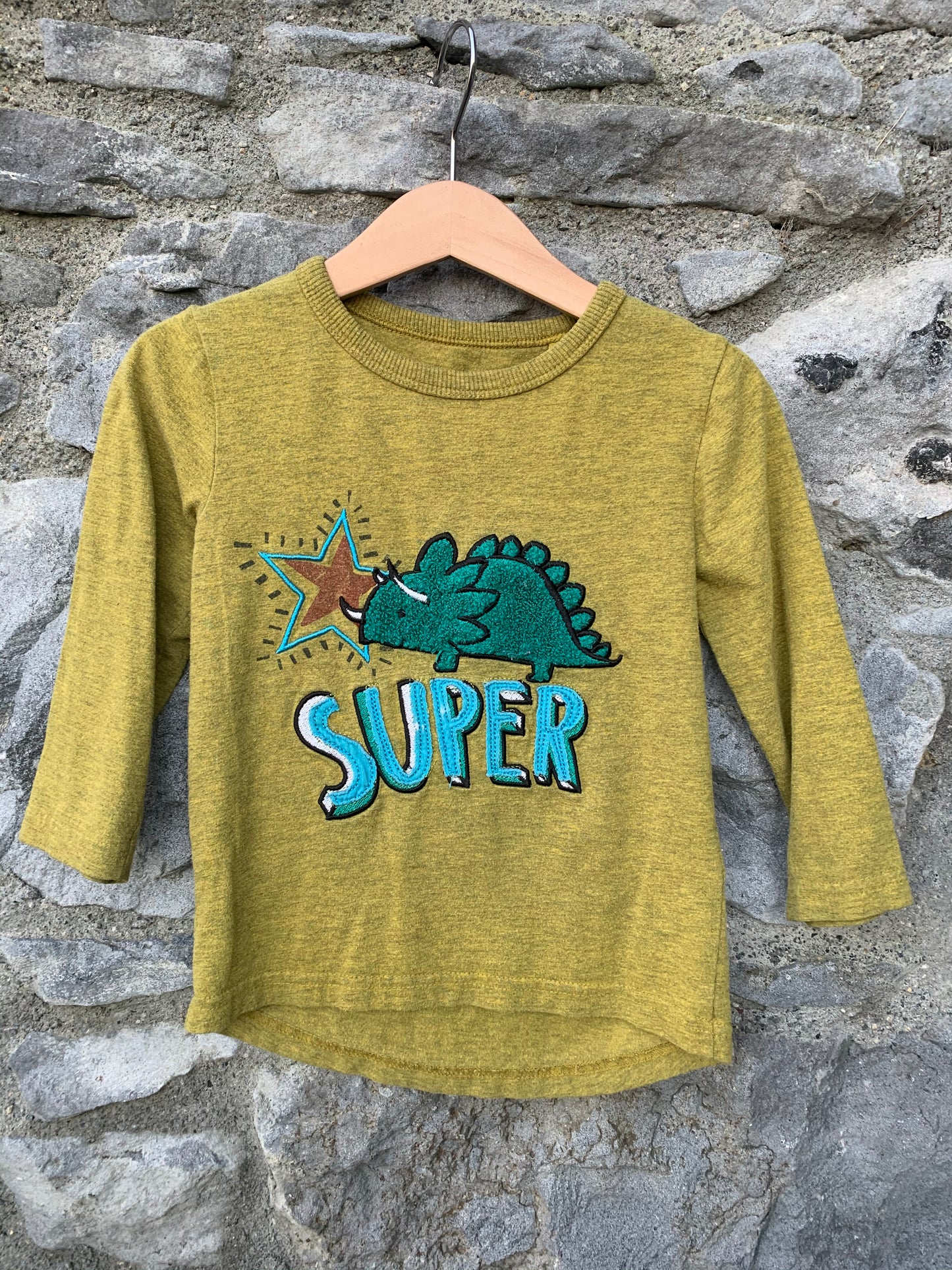 Dinosaur top 12-18m (80-86cm)