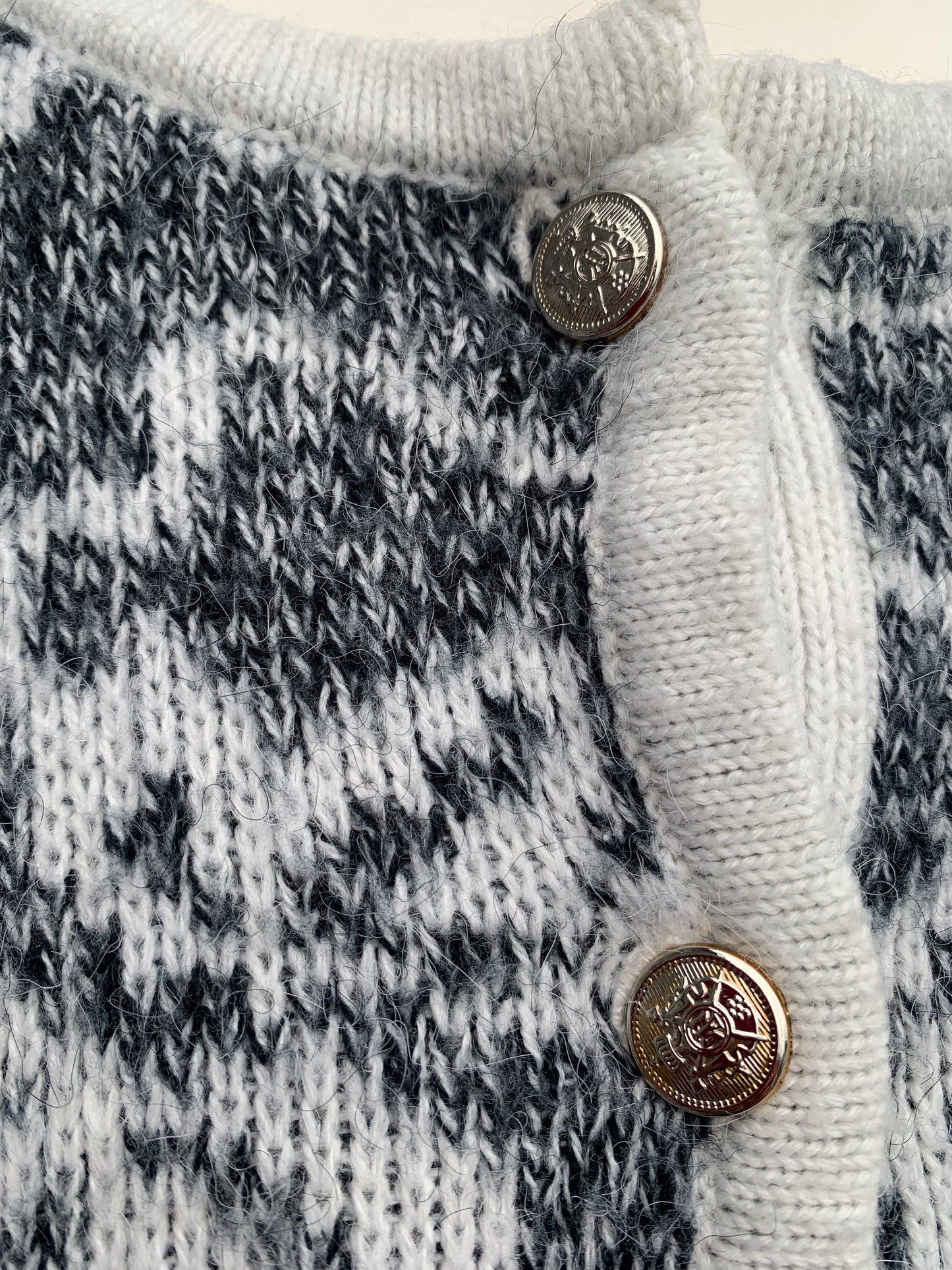 Grey leaves cardigan uk 14-16