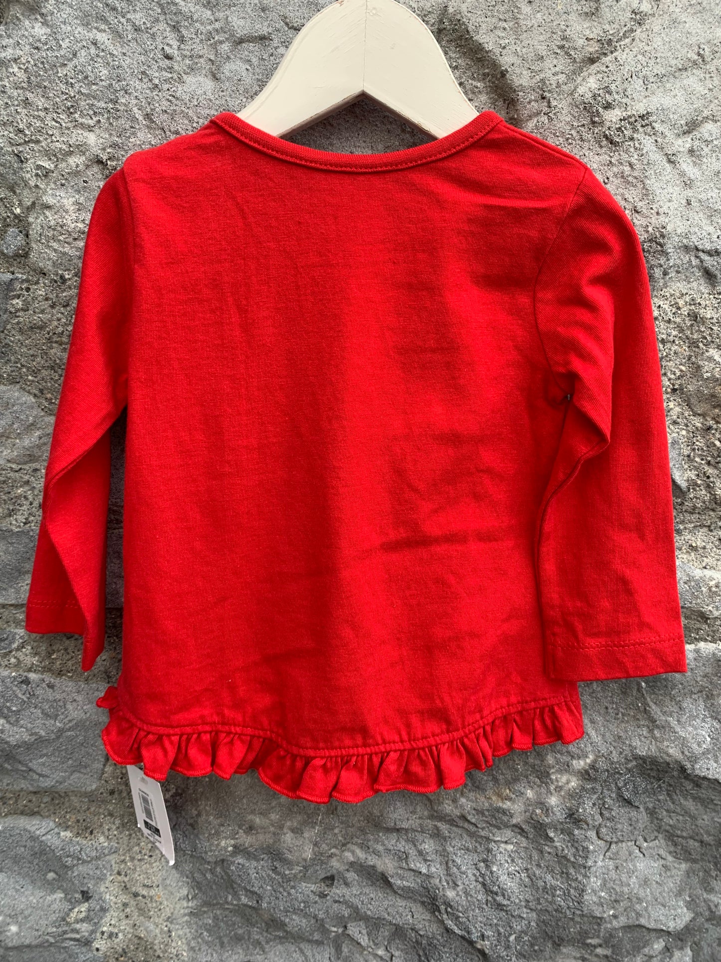 Christmas top 3-6m (62-68cm)