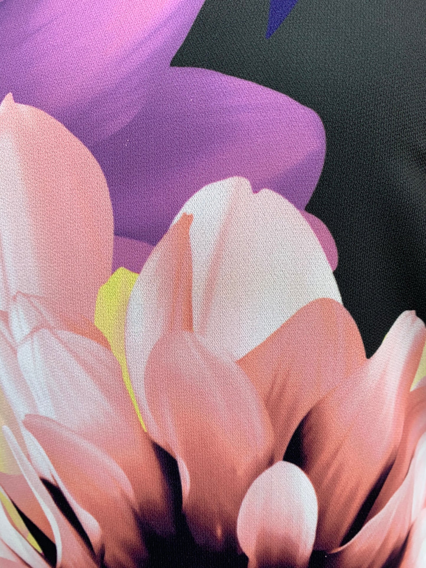 Full print flower dress uk 10