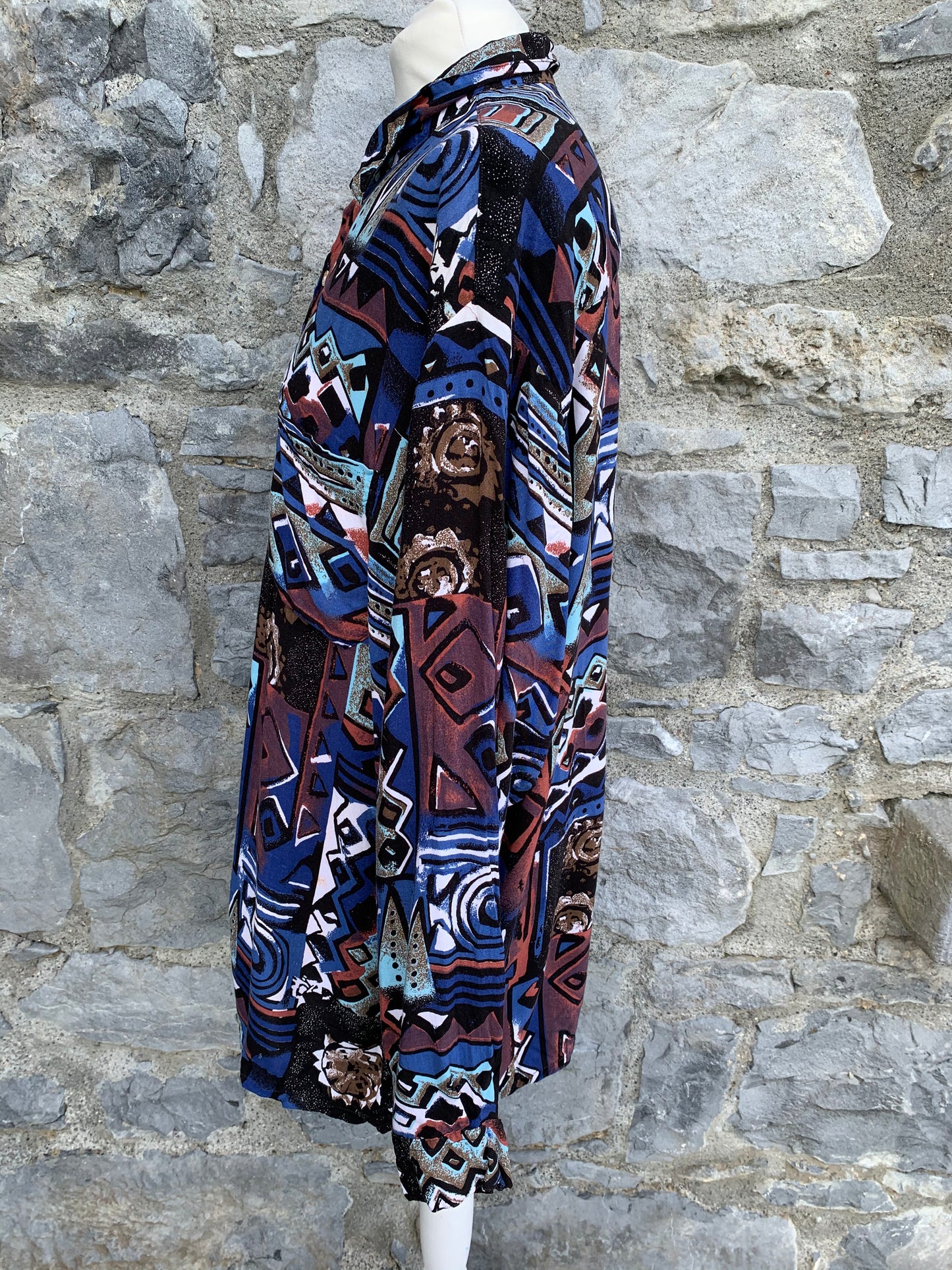 80s abstract shirt Large