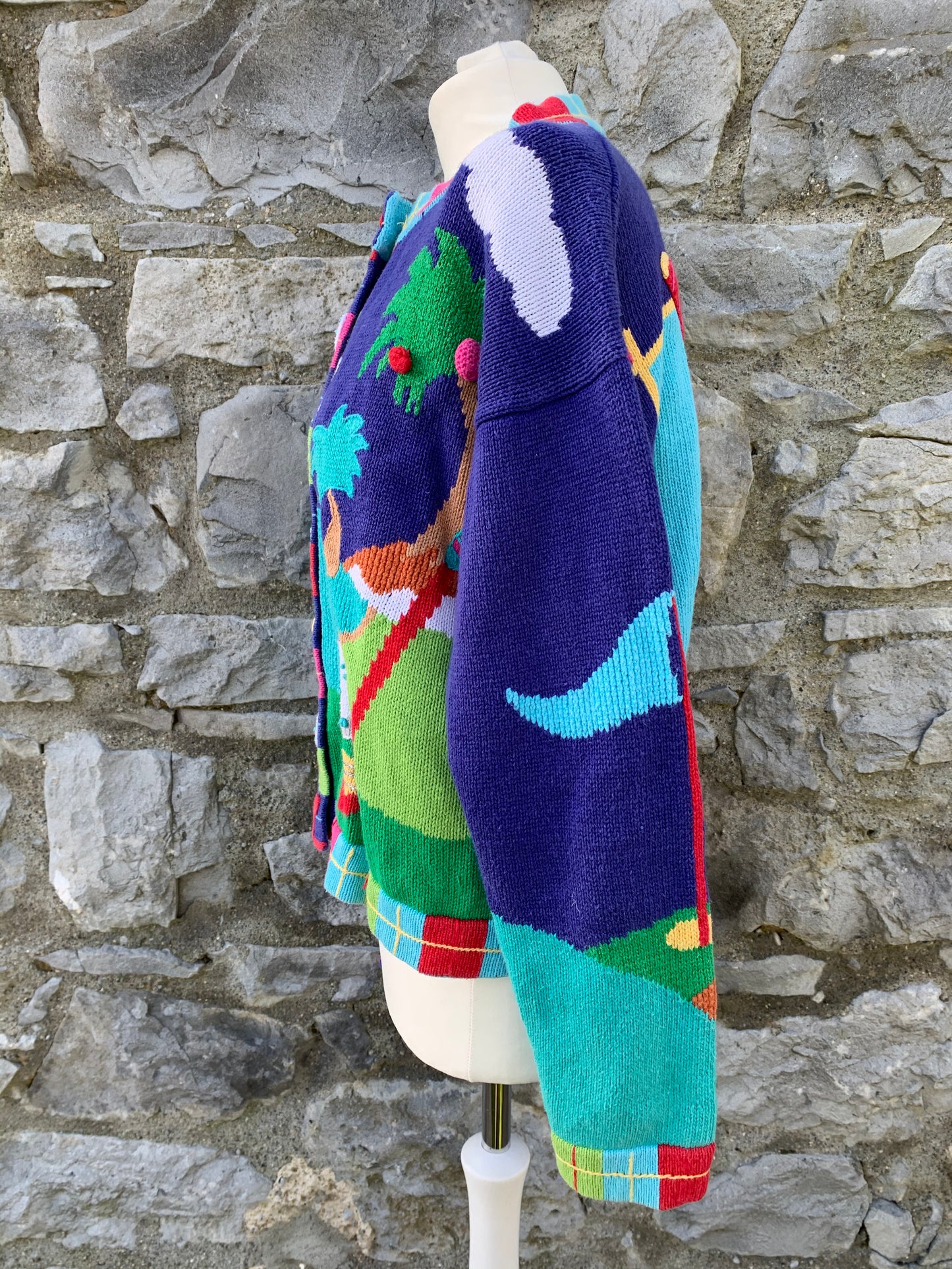 Berek funky golf cardigan uk 12