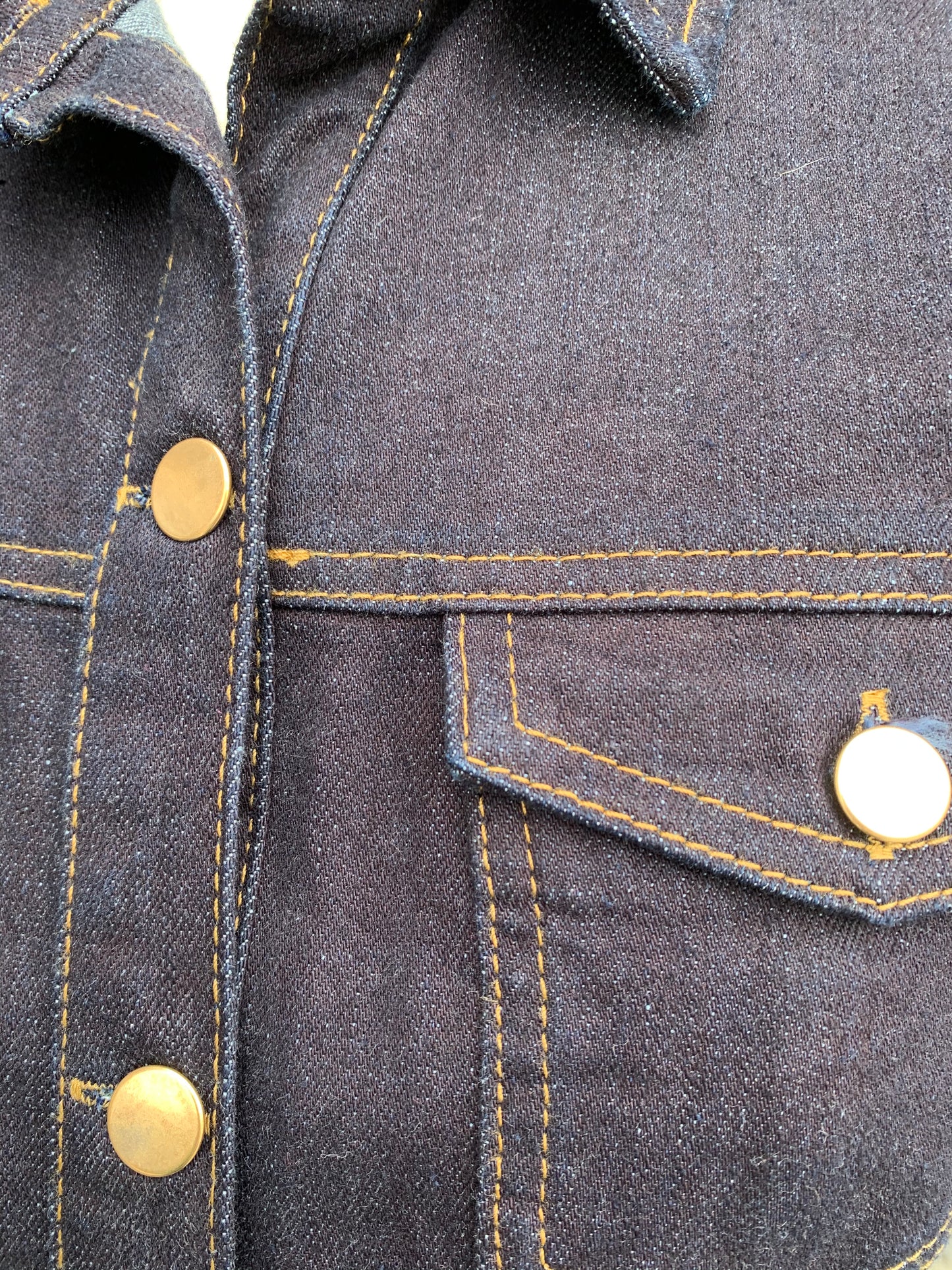 Navy denim dress uk 8