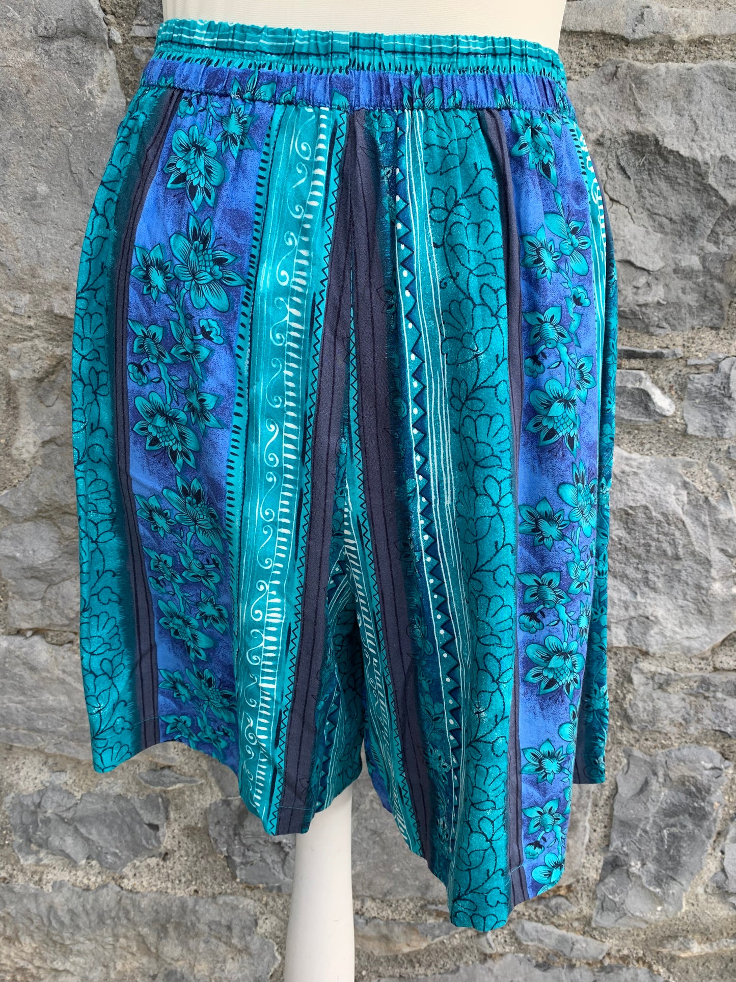Soon 90s teal shorts uk 10