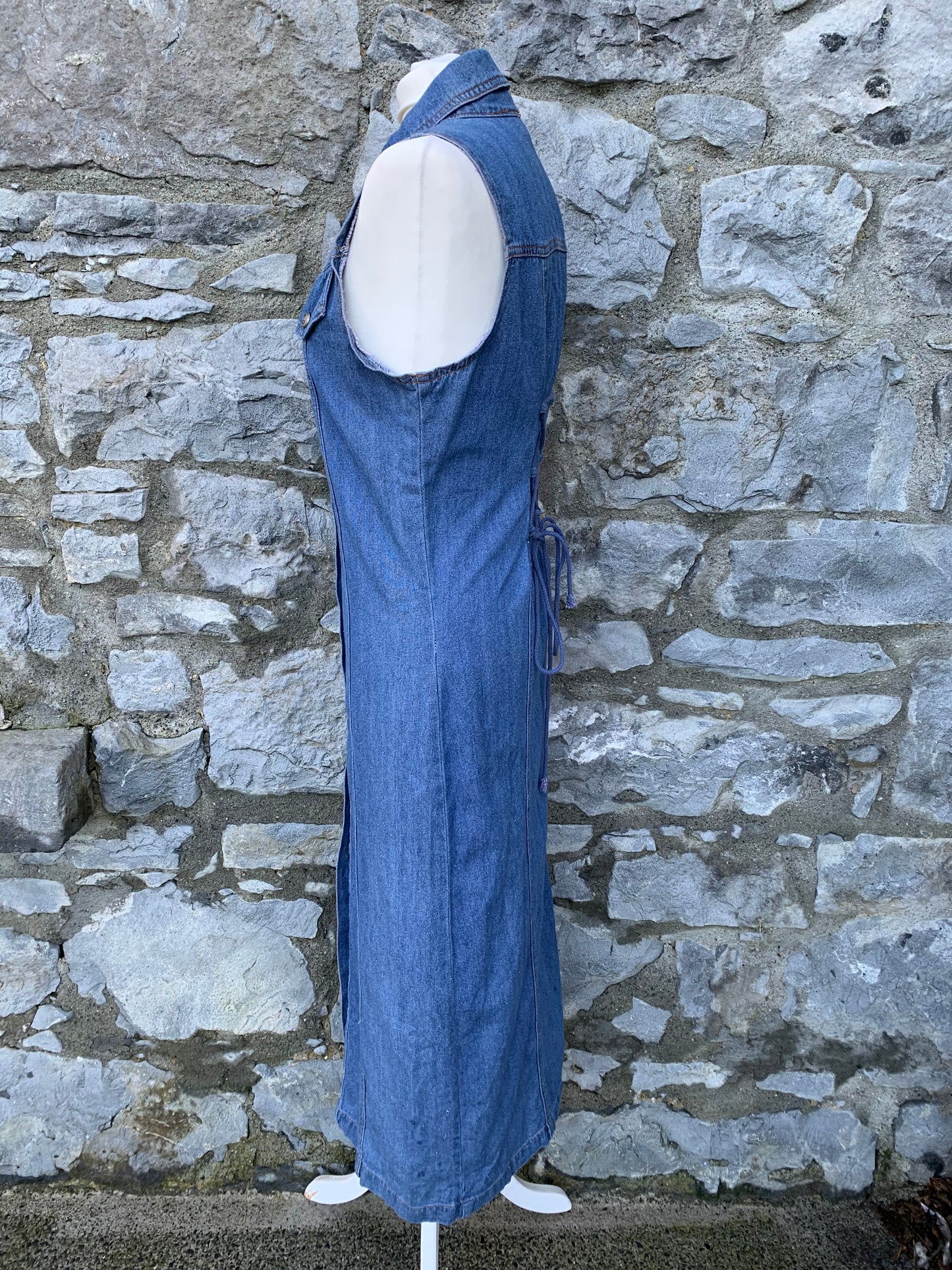 Island Earth denim sleeveless dress uk 10