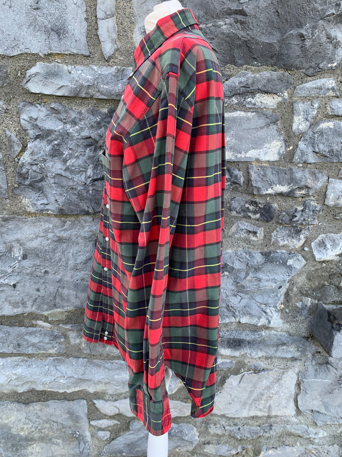 Christmas check shirt Medium