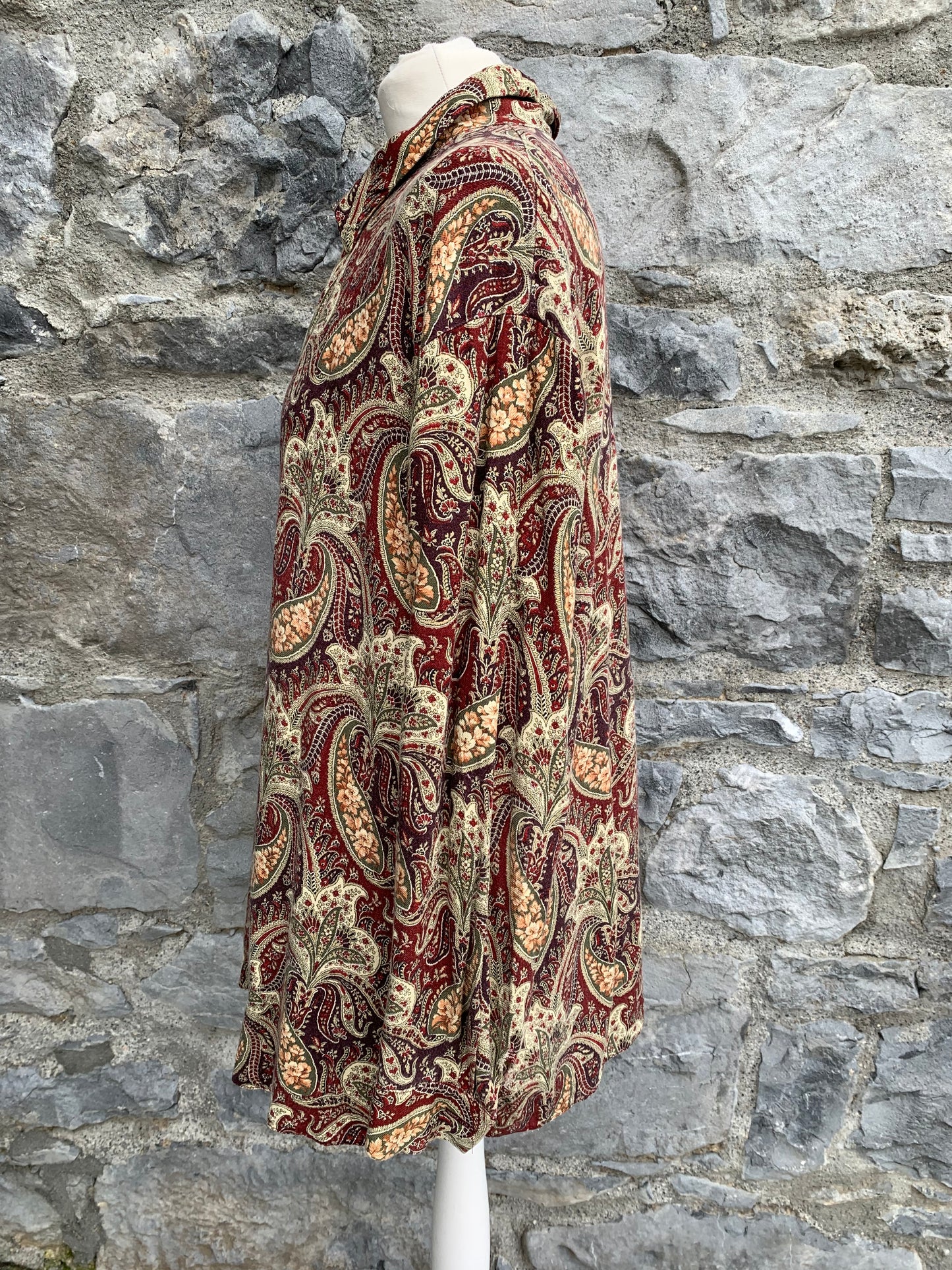 80s paisley shirt uk 18-20
