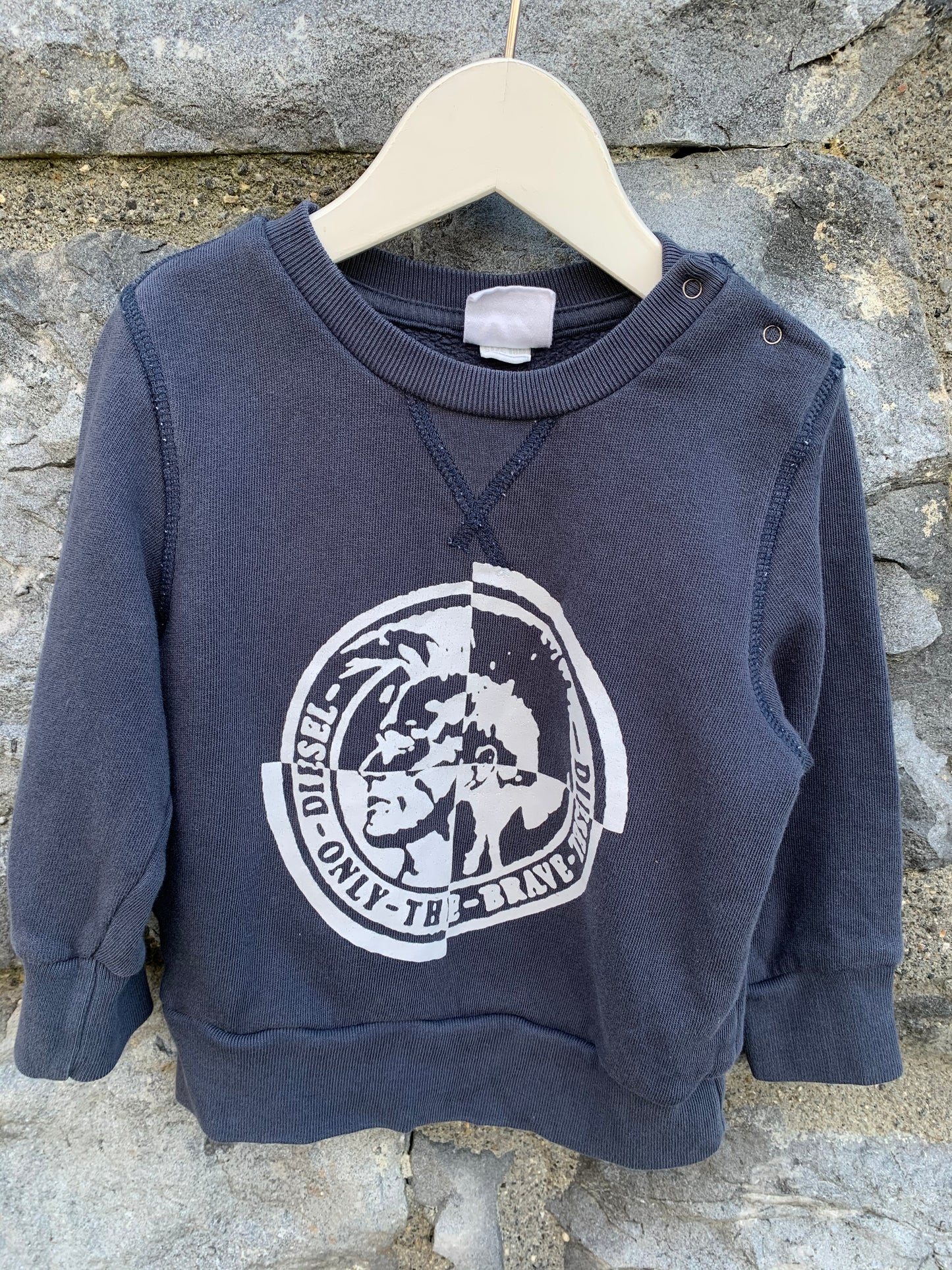 Charcoal sweatshirt 9-12m (74-80cm)