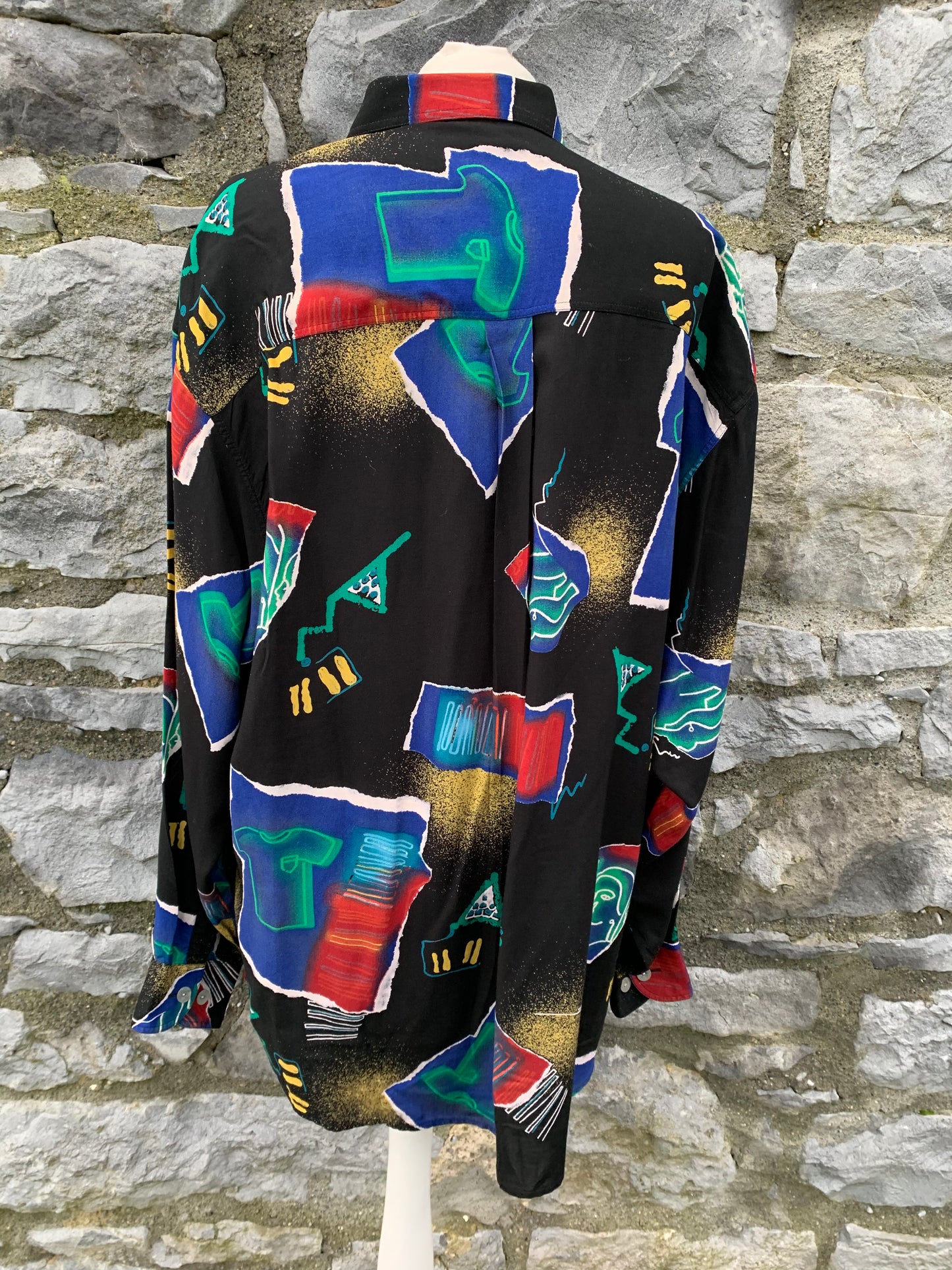 Club D'Amingo abstract shirt Medium