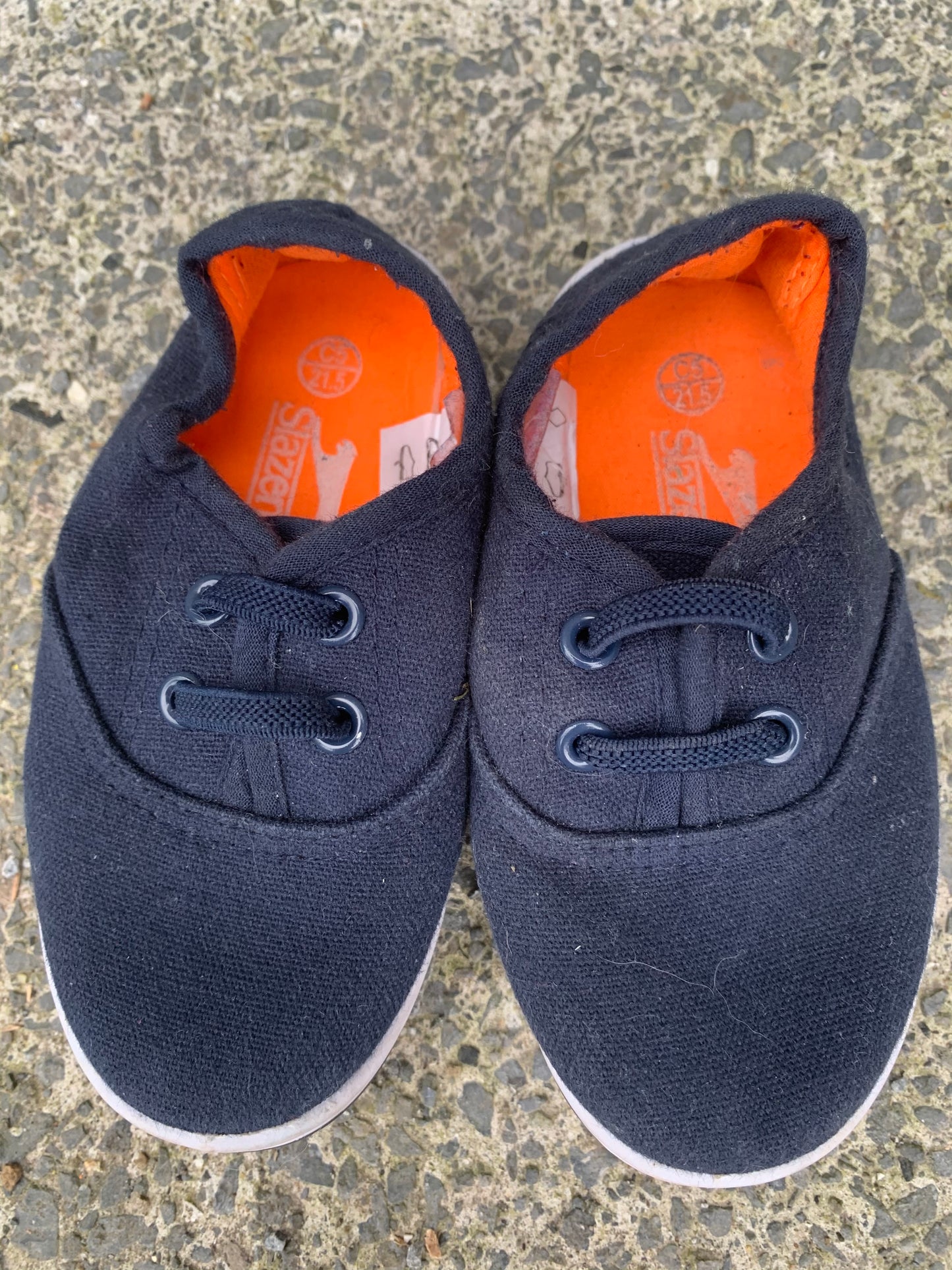 Navy shoes uk 5 (eu 21.5)