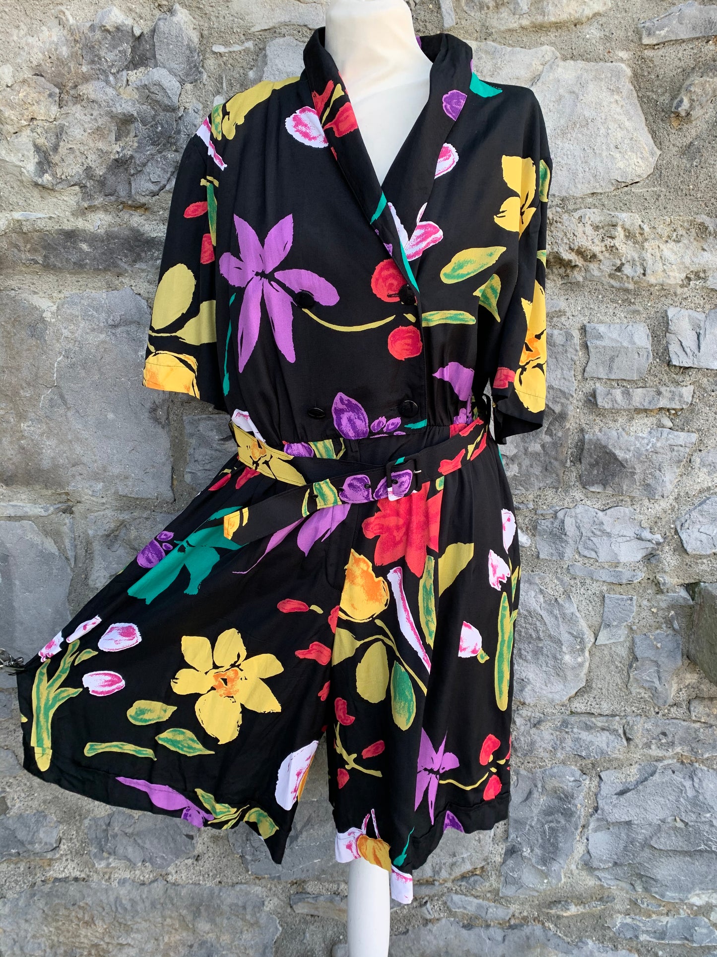 Floral jumpsuit uk 12-14