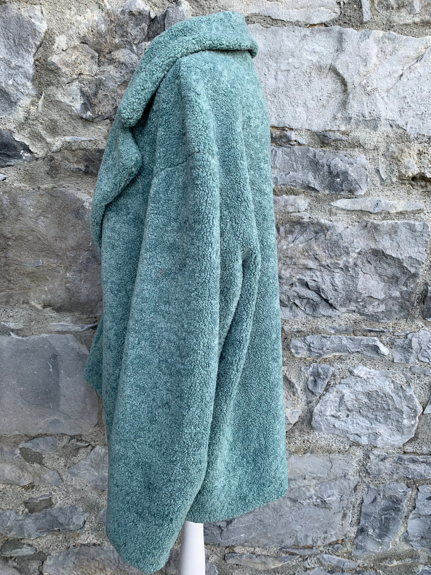 Teal teddy bear coat uk 16