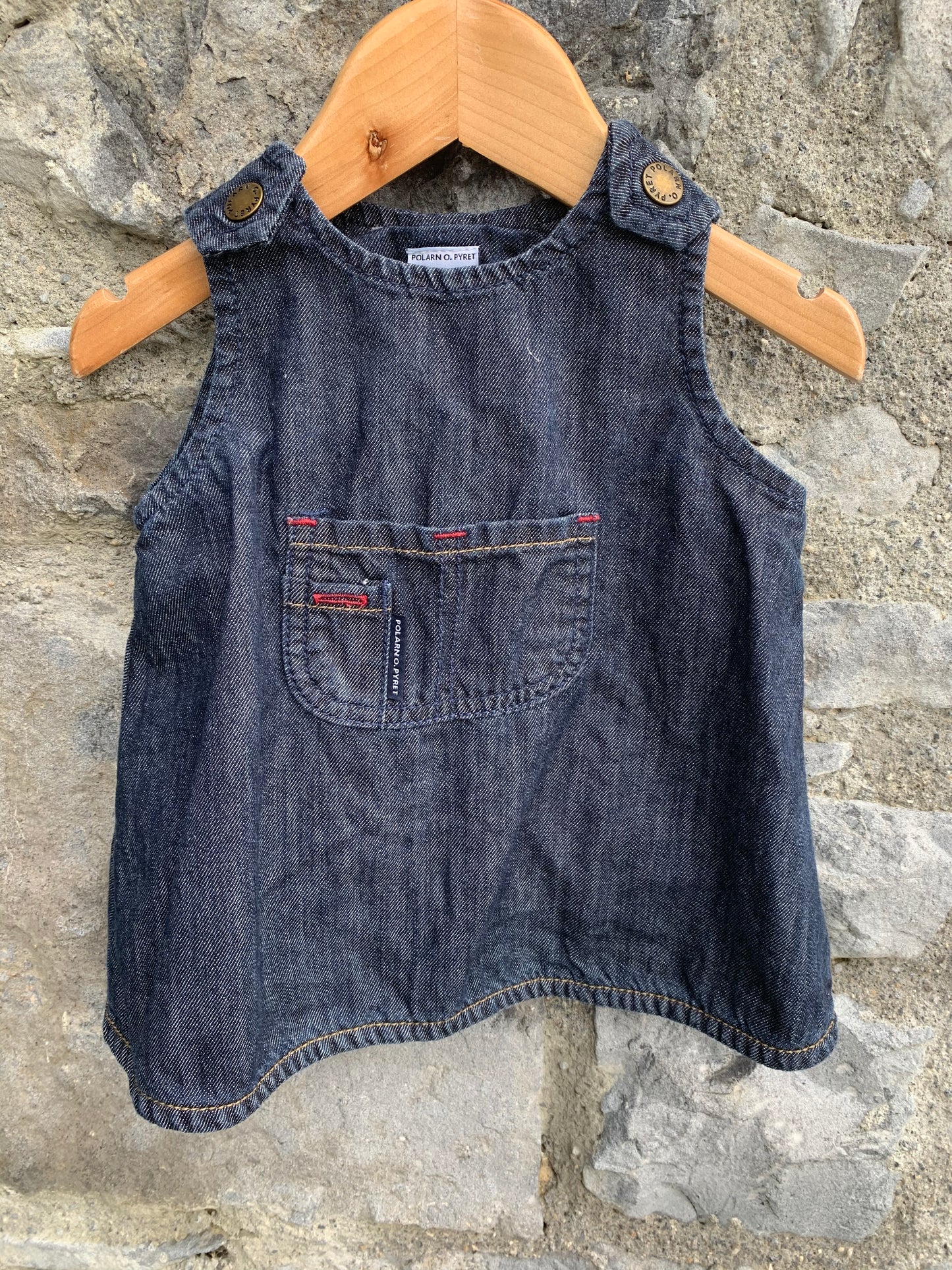 Denim tunic 2-4m (62cm)