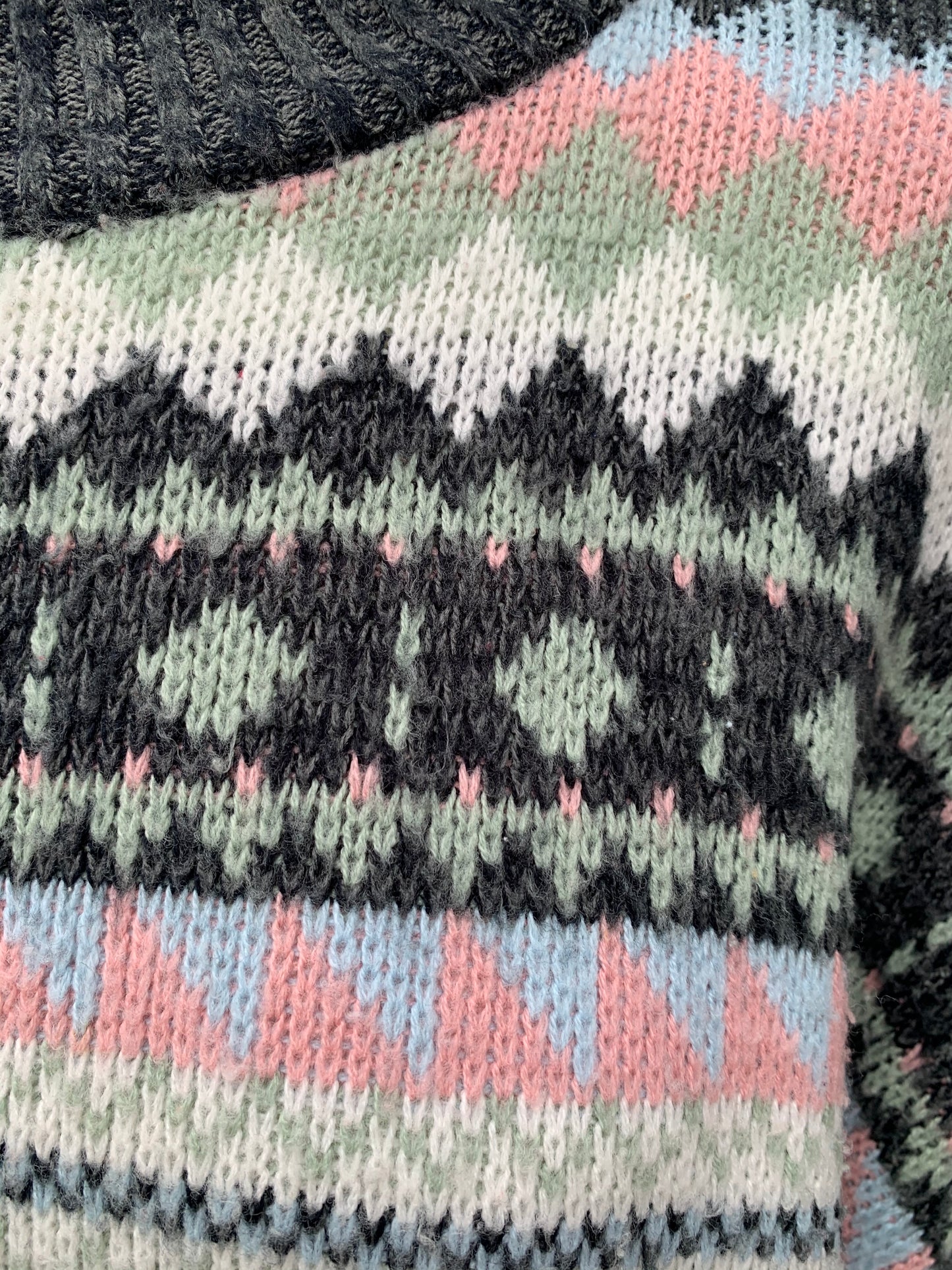 Calcul 90s geometric jumper Large