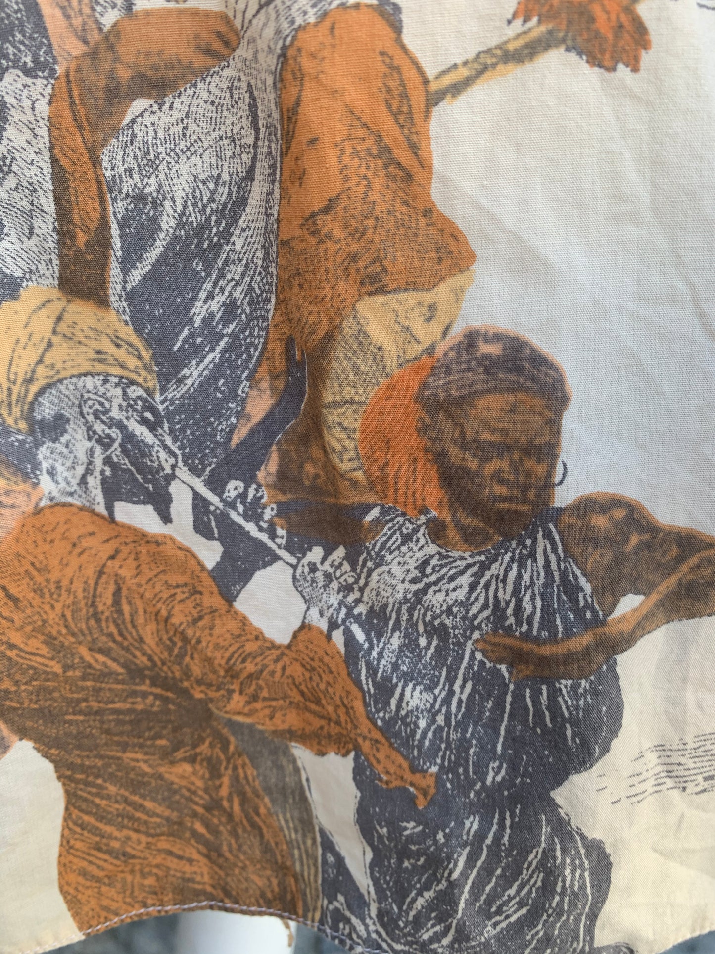 Barboro African scene long shirt uk 12-14