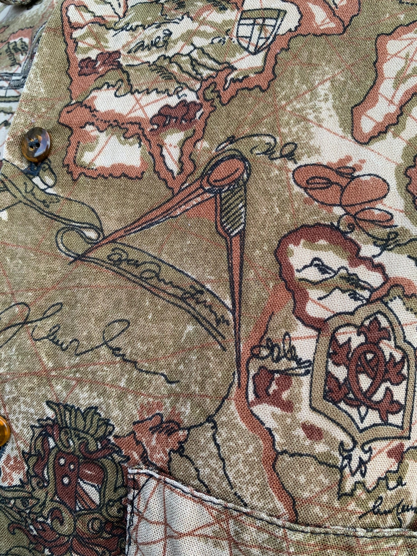 Alwar cartography shirt S/M