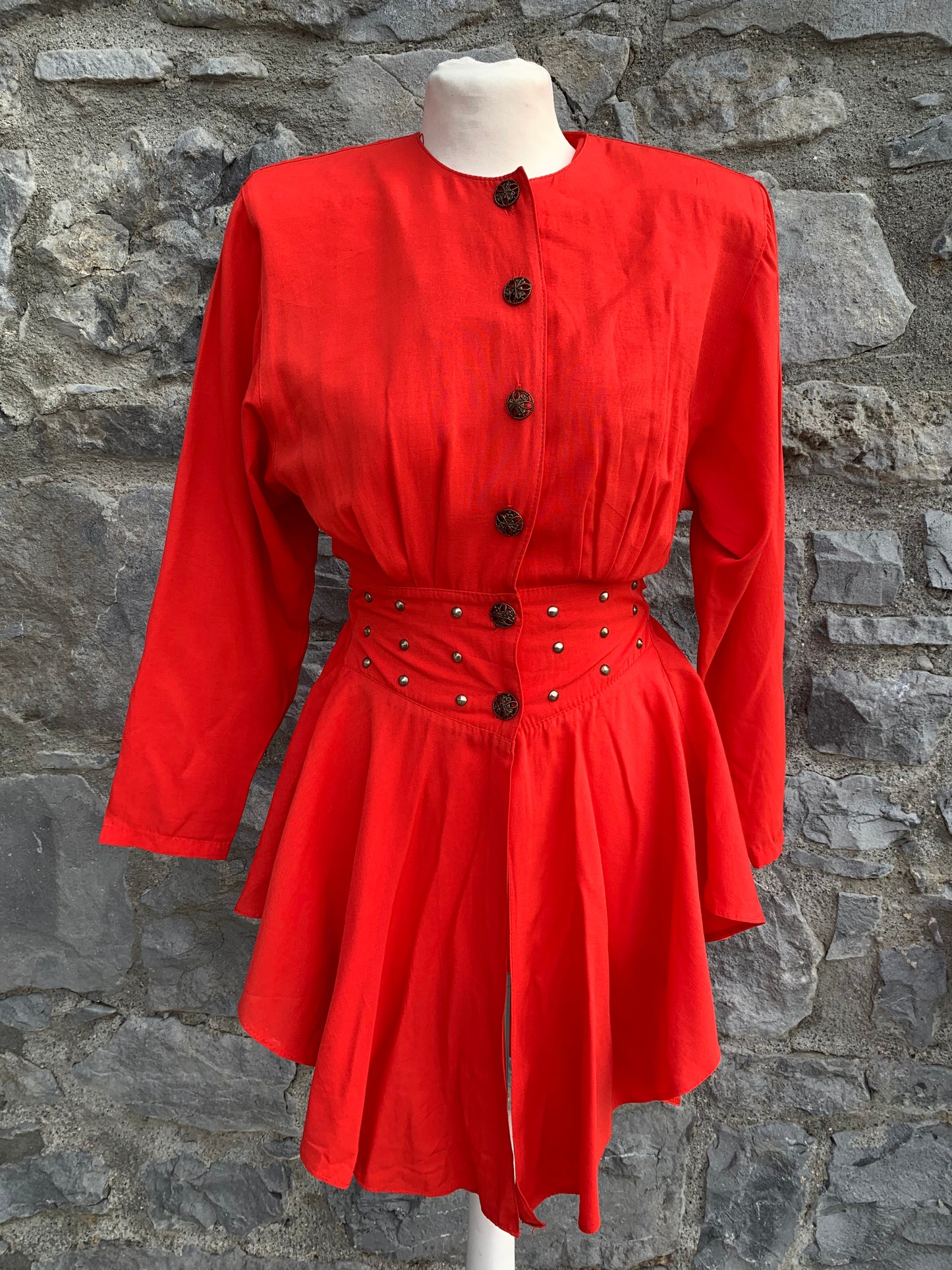 Ani-Parti 80s red tunic uk 6-8