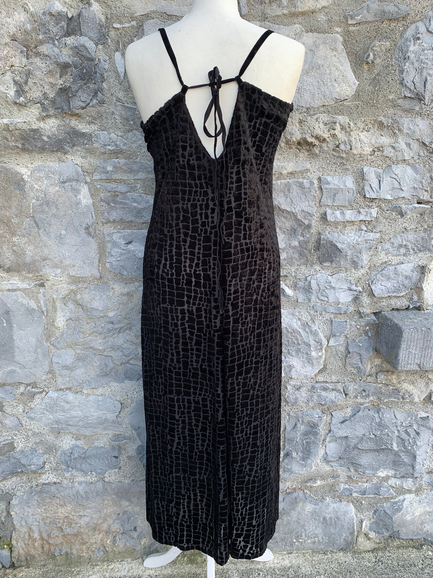 Black squares dress uk 10