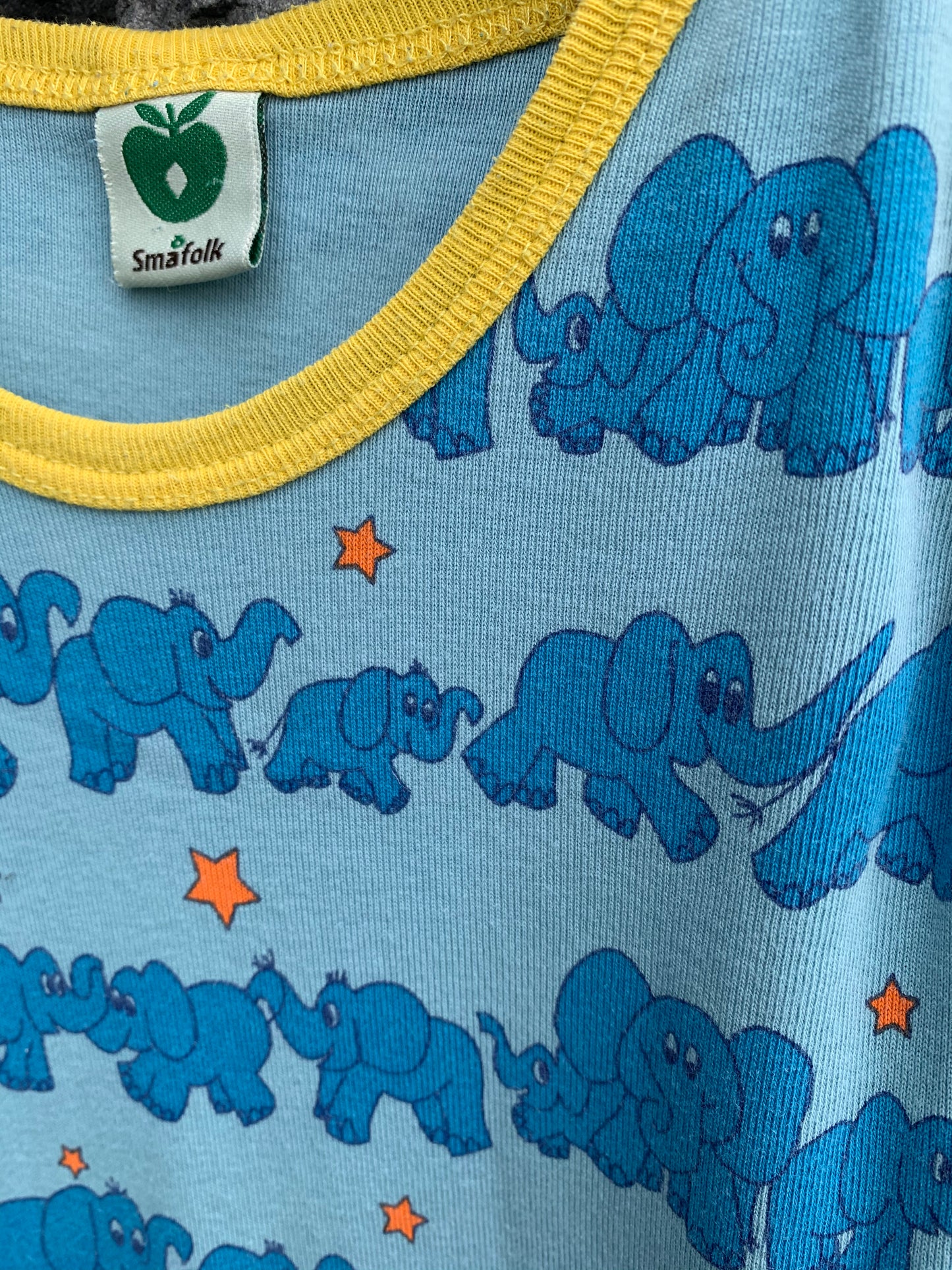 Blue elephants onesie 2y (92cm)