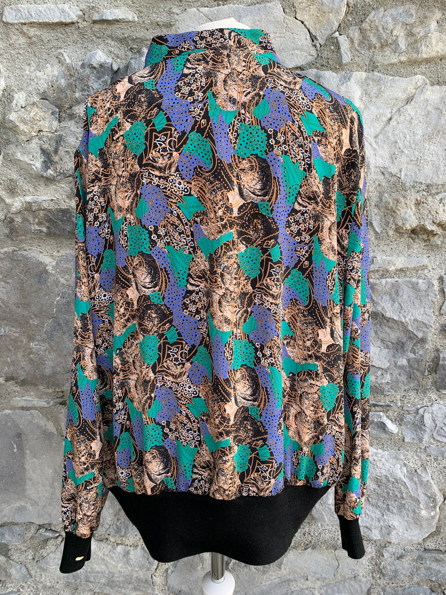 Venceremos 80s abstract top uk 16-20