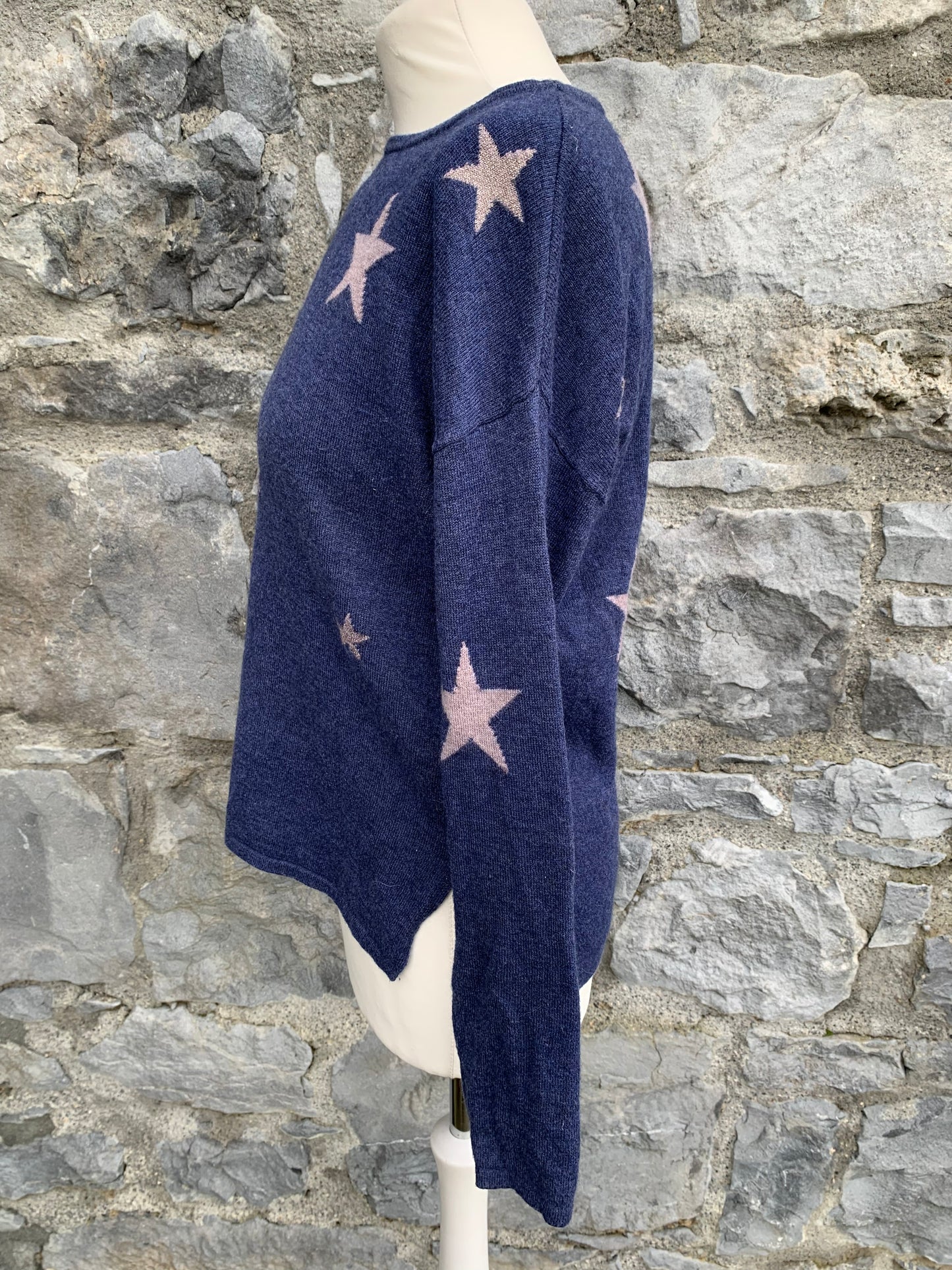 Sparkly stars jumper uk 8