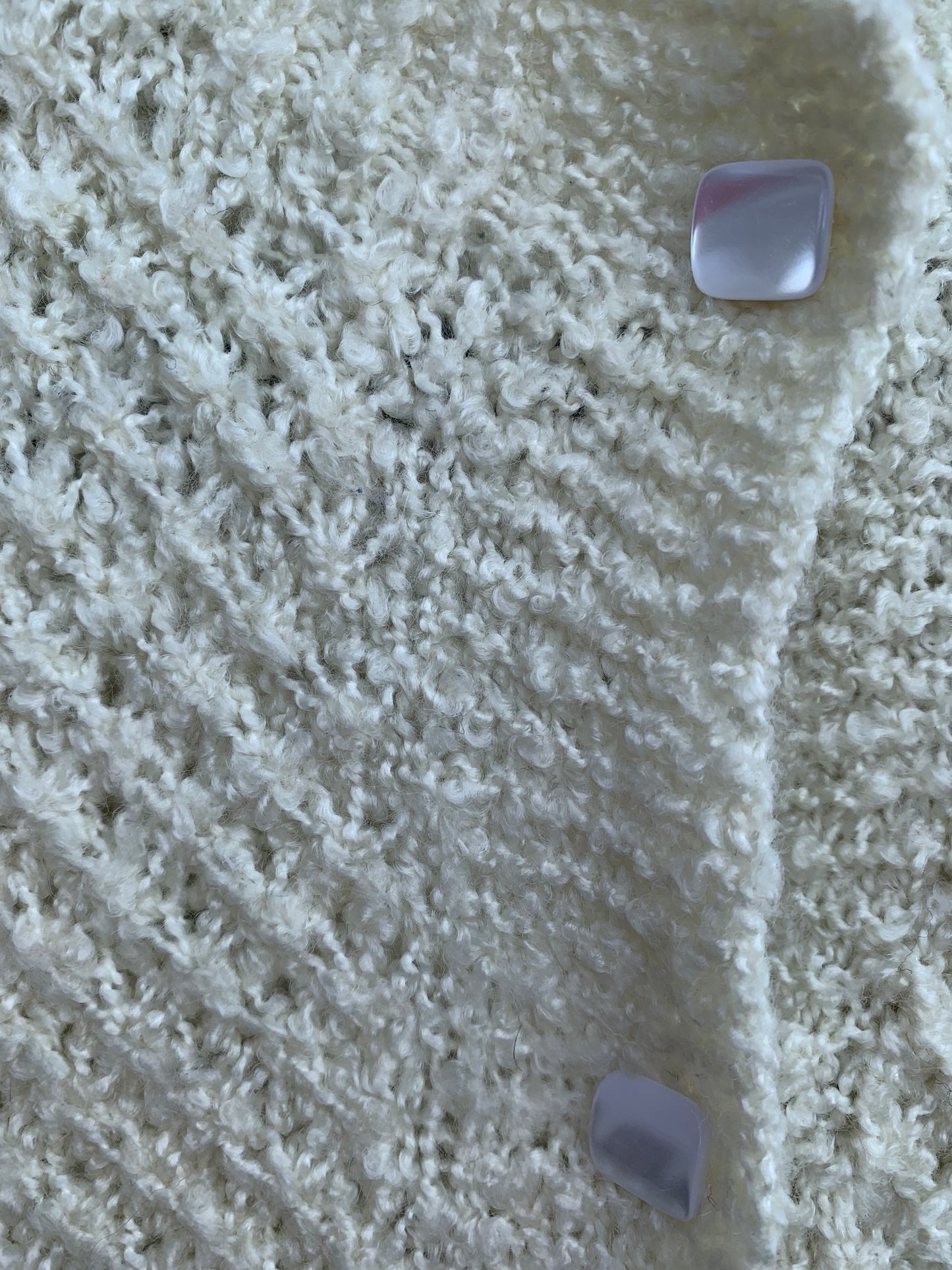 Cream handmade cardigan 9-10y (134-140cm)