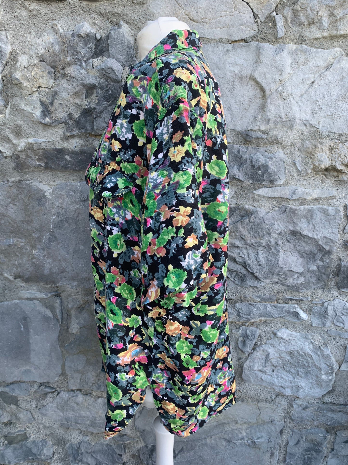 Gillo floral shirt with back buttons uk 14-16