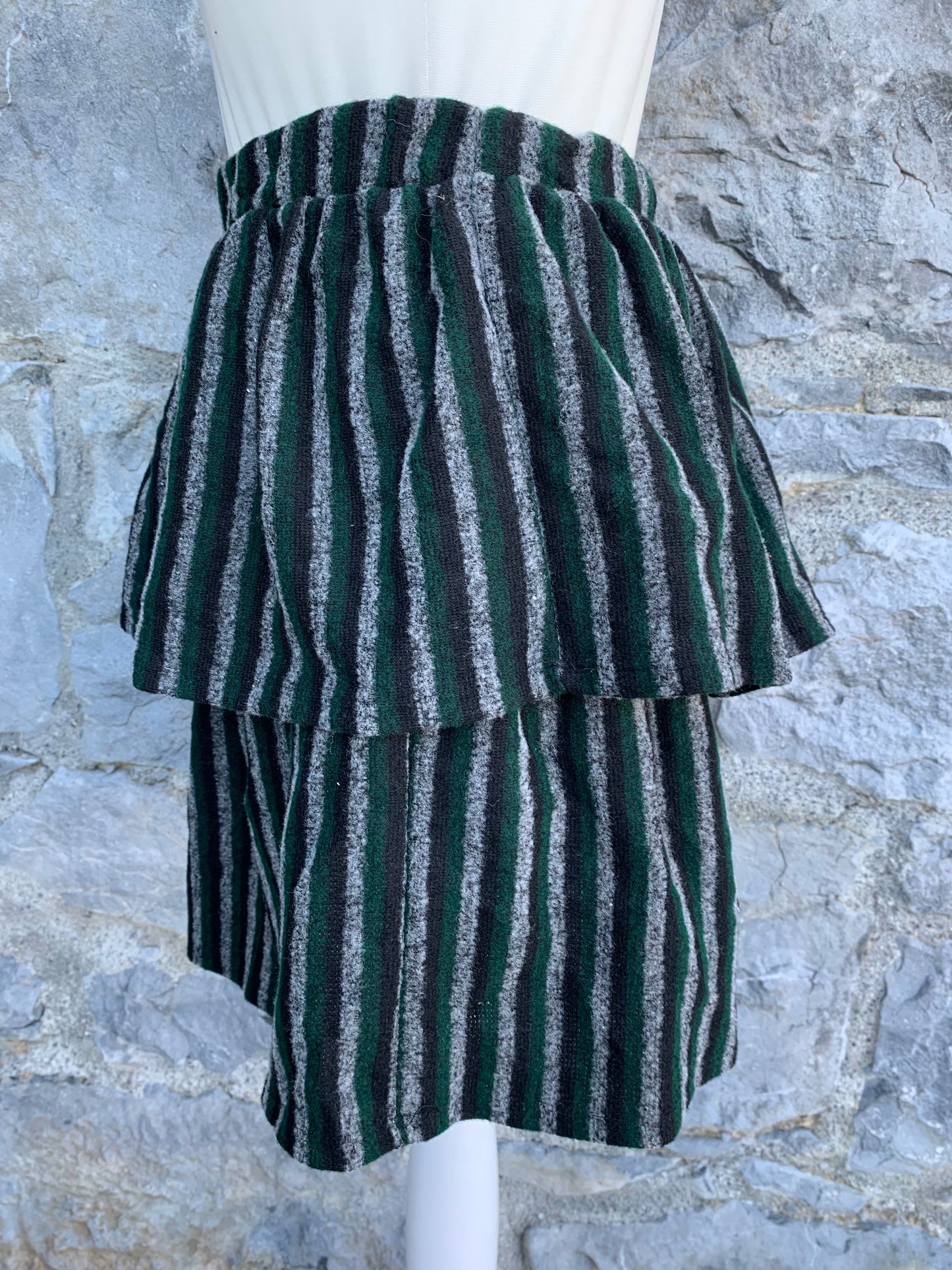 Peplum stripy skirt 11-12y (146-152cm)