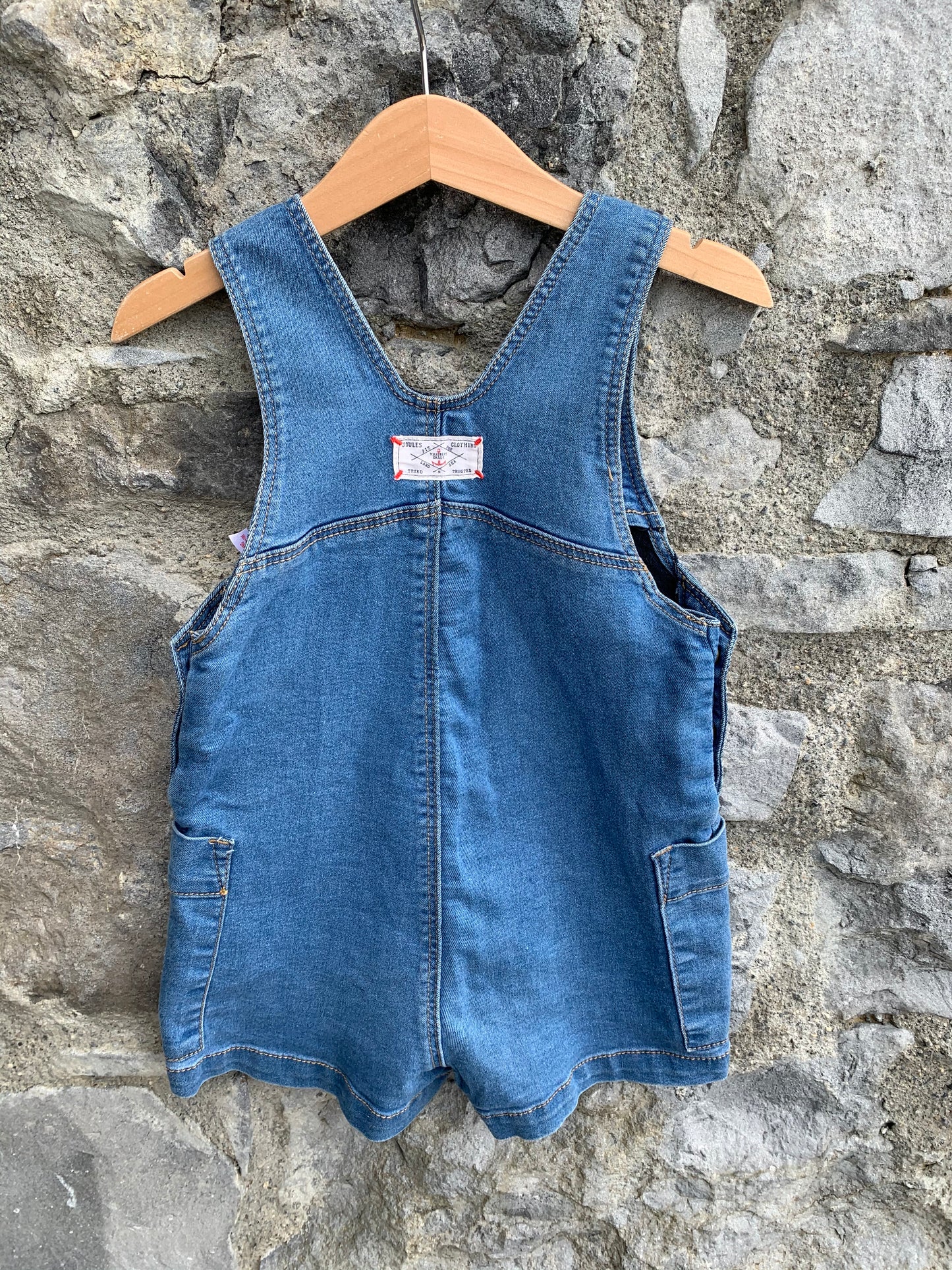 Short denim dungarees 2-3y (92-98cm)