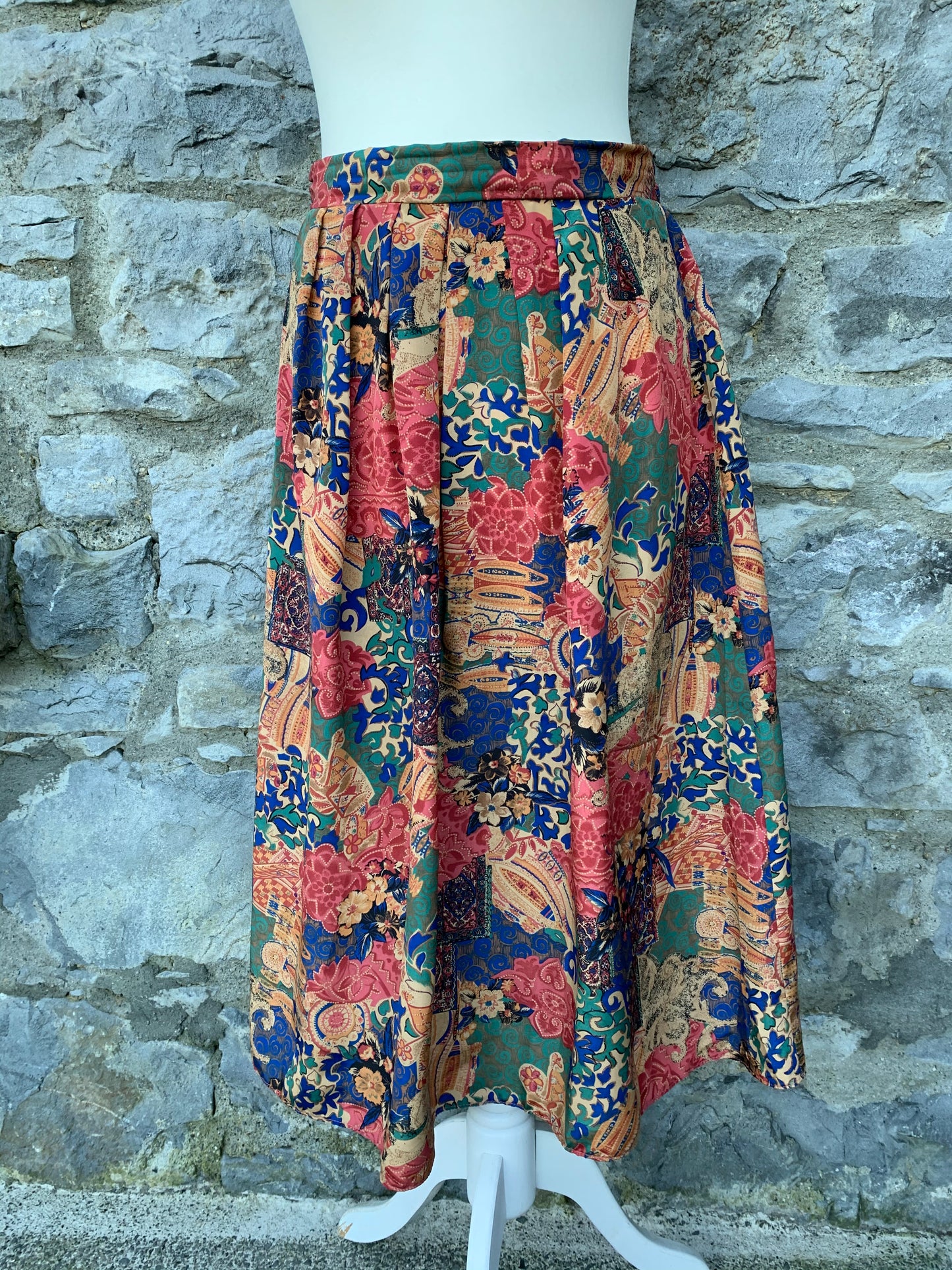LS collection 90s abstract skirt uk 10