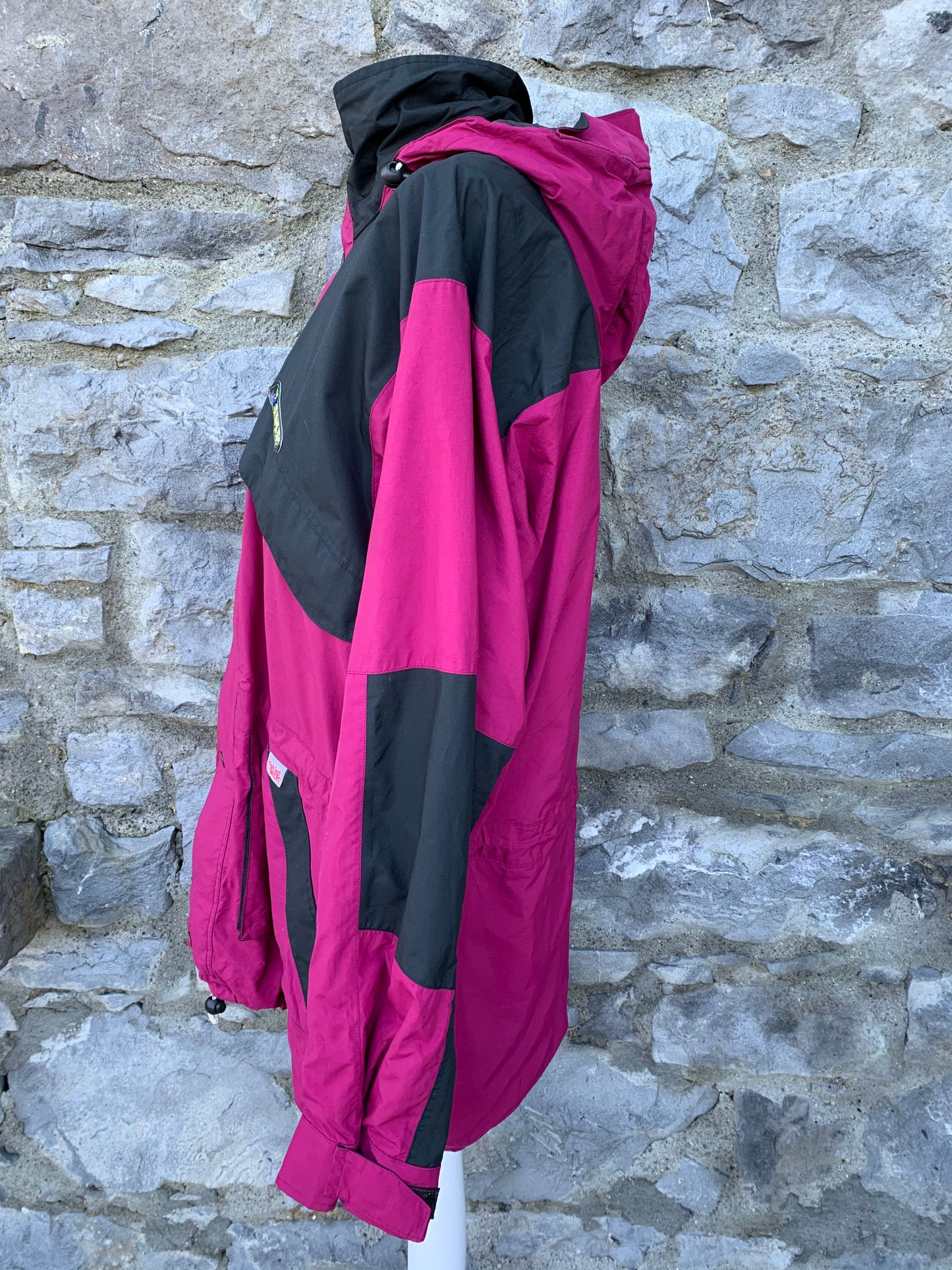 JMP 90s pink raincoat Large
