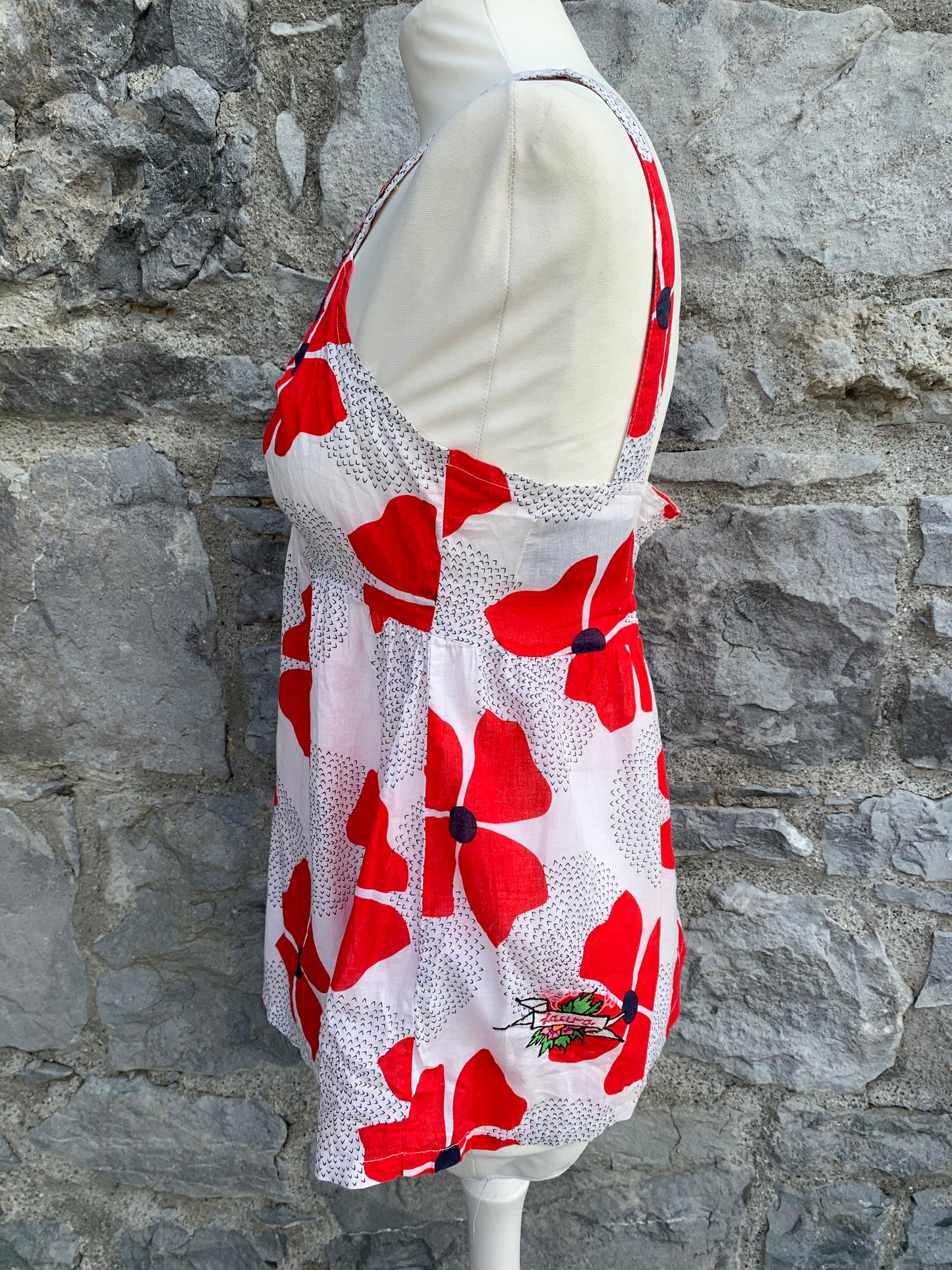 Poppies summer top uk 10