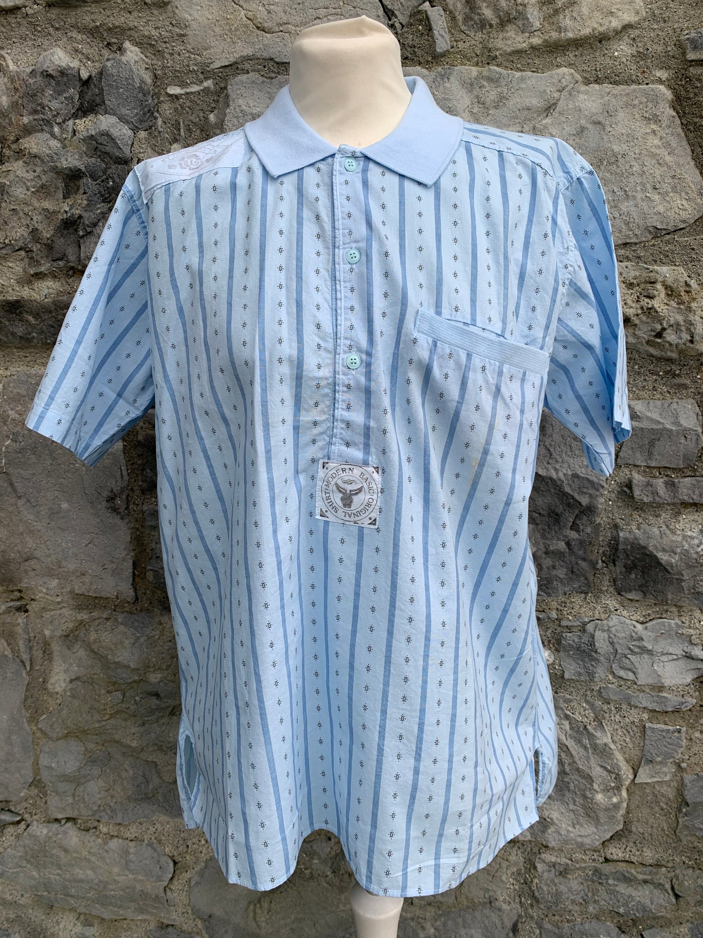 Maor blue 80s T-shirt S/M