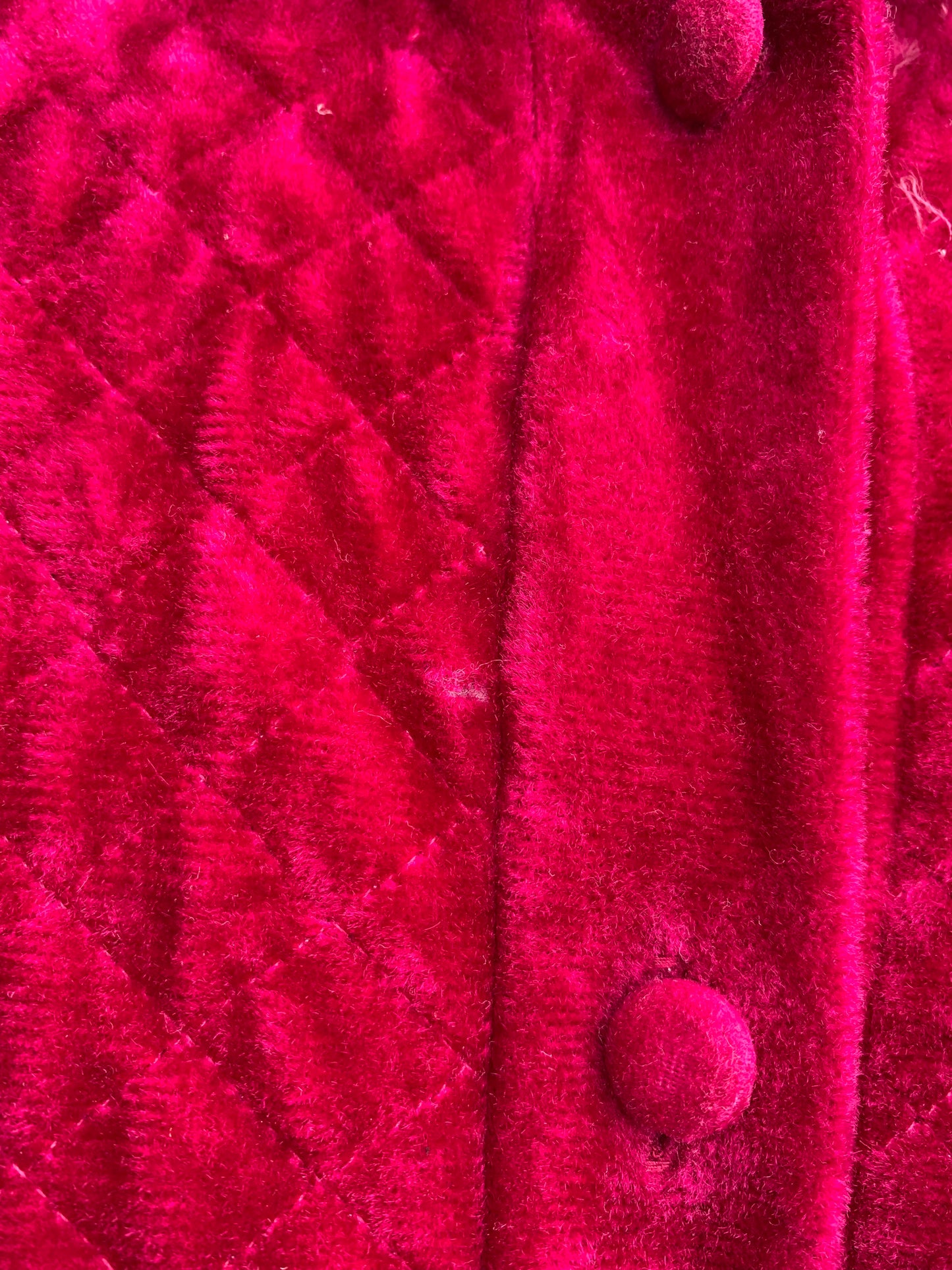 Debenhams velvet magenta housecoat uk 12