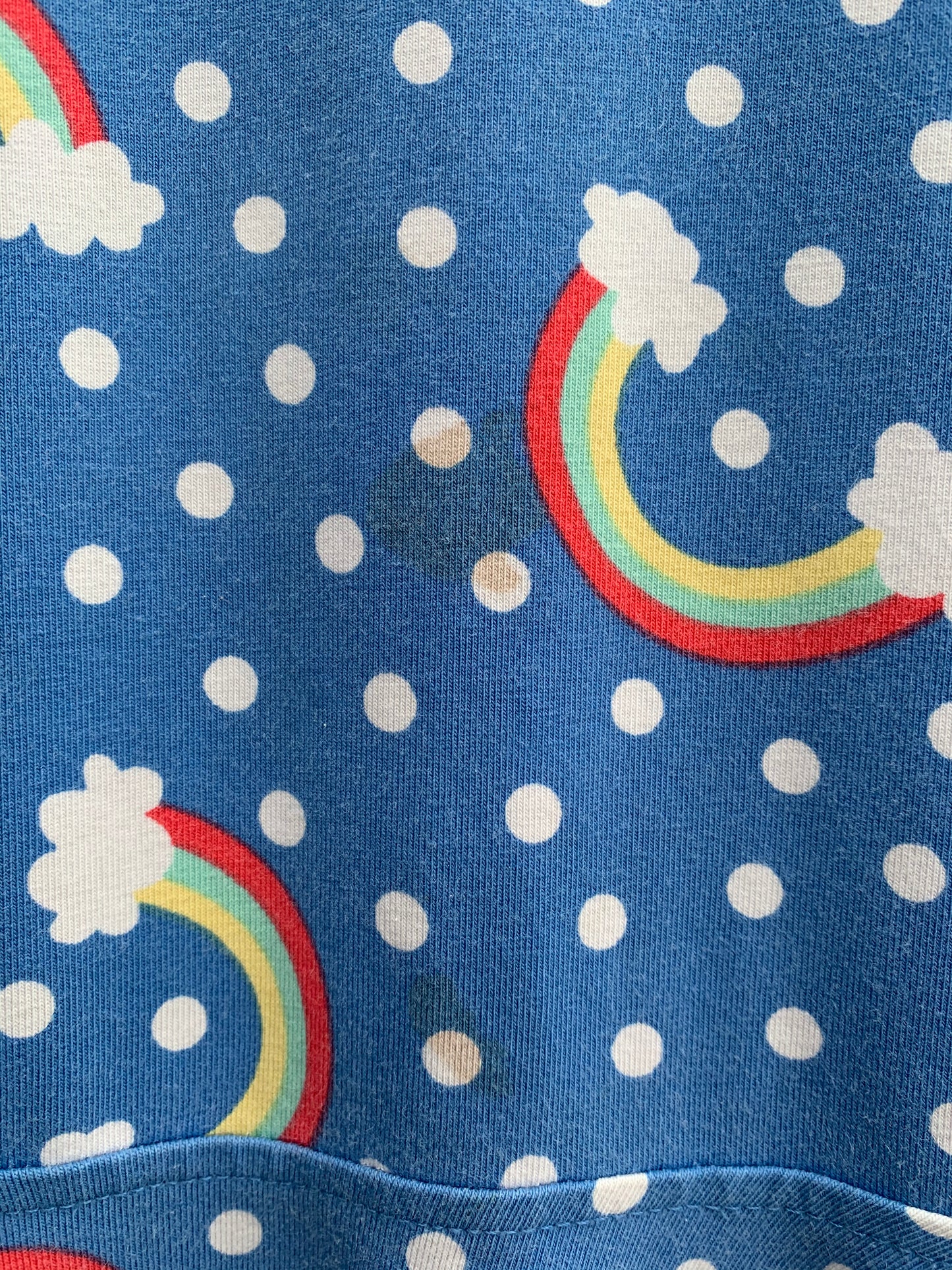 Rainbow skater dress 6-7y (116-122cm)