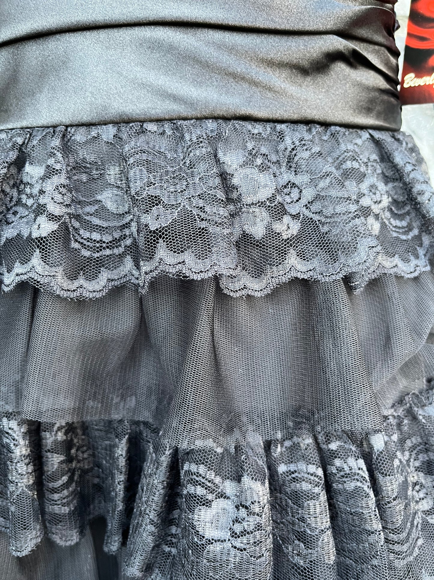 Black lace dress uk 10
