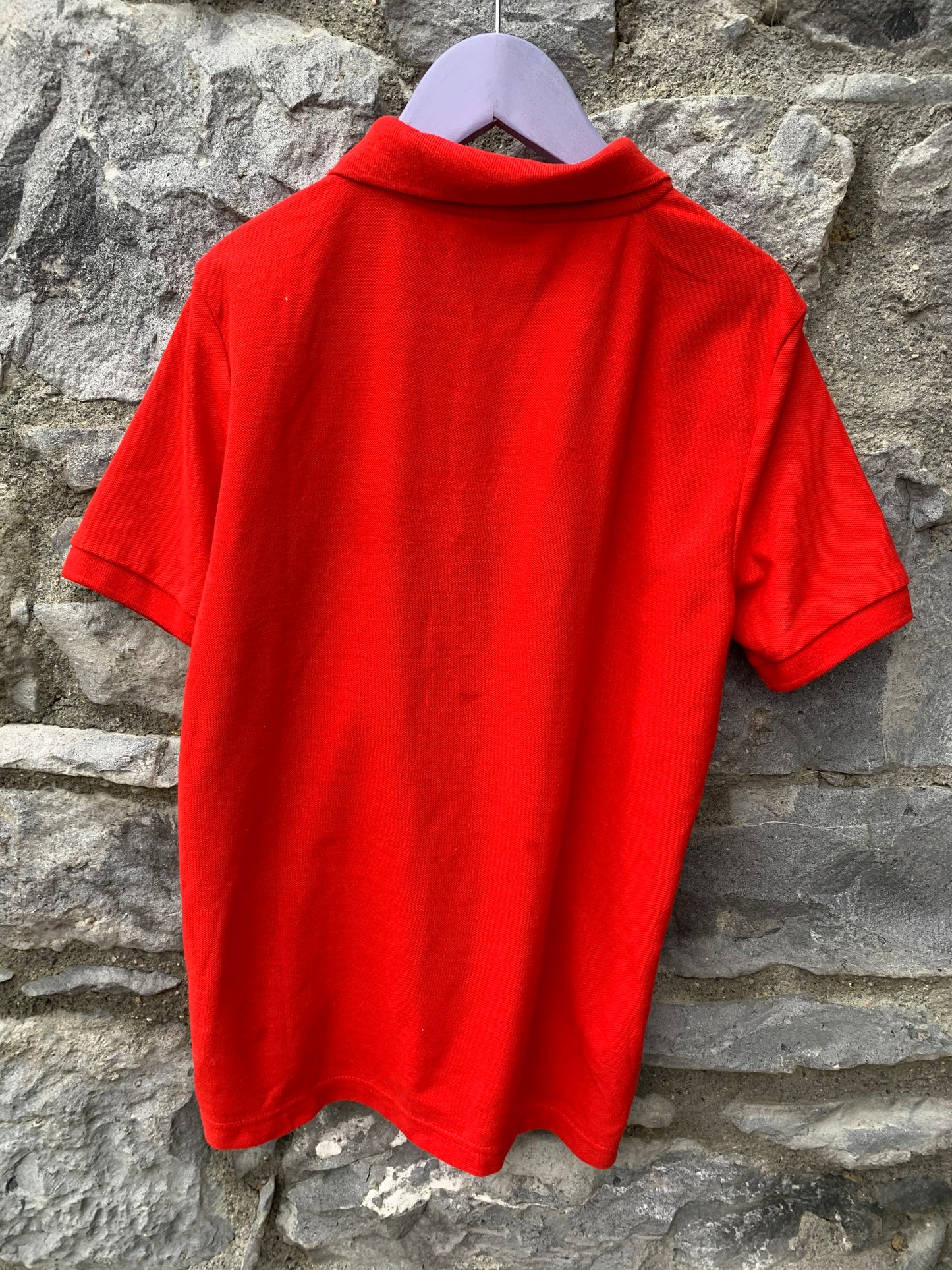 Red polo T-shirt 12-13y (152-158cm)