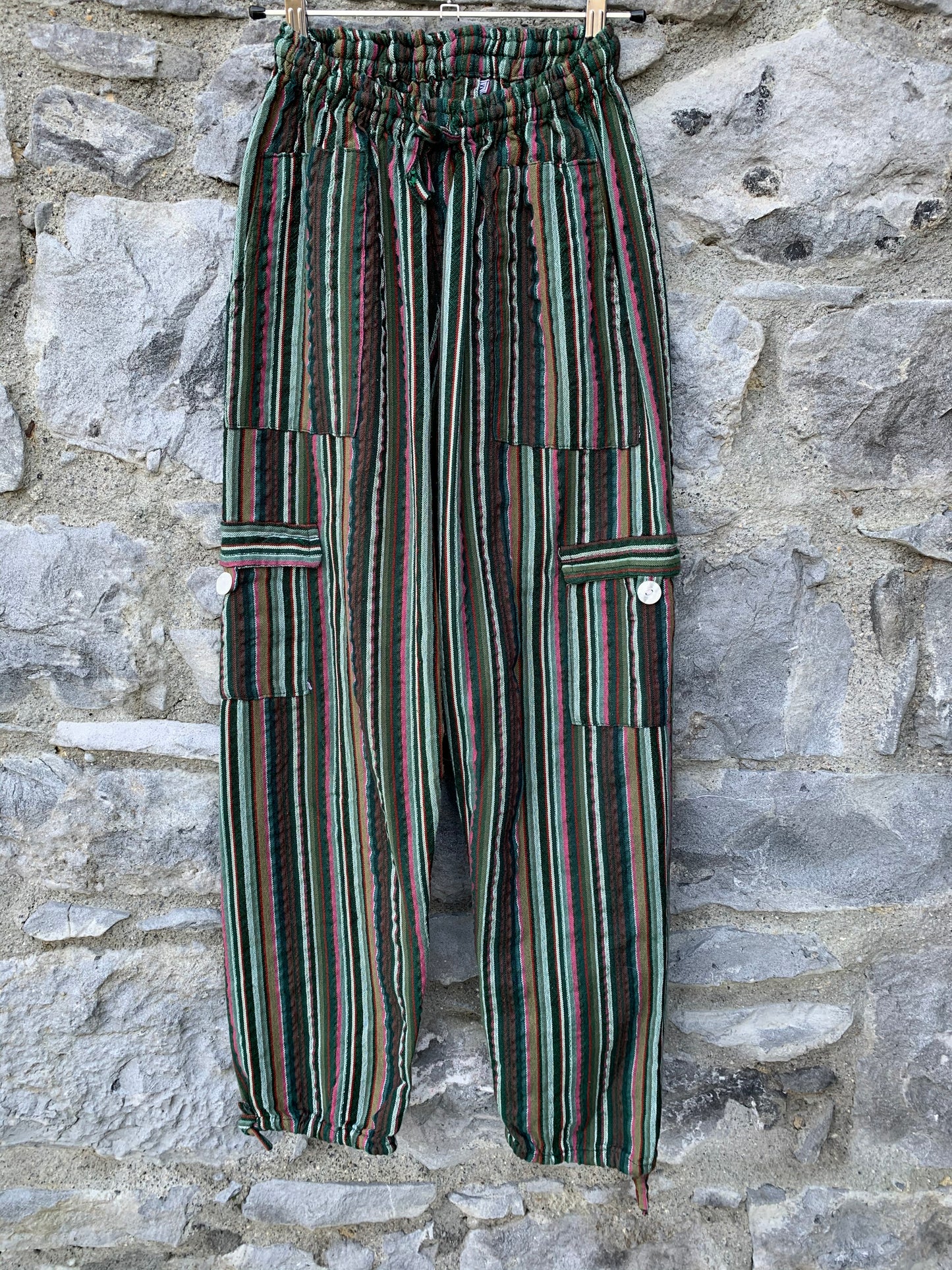 Hippie stripy pants uk 8-12
