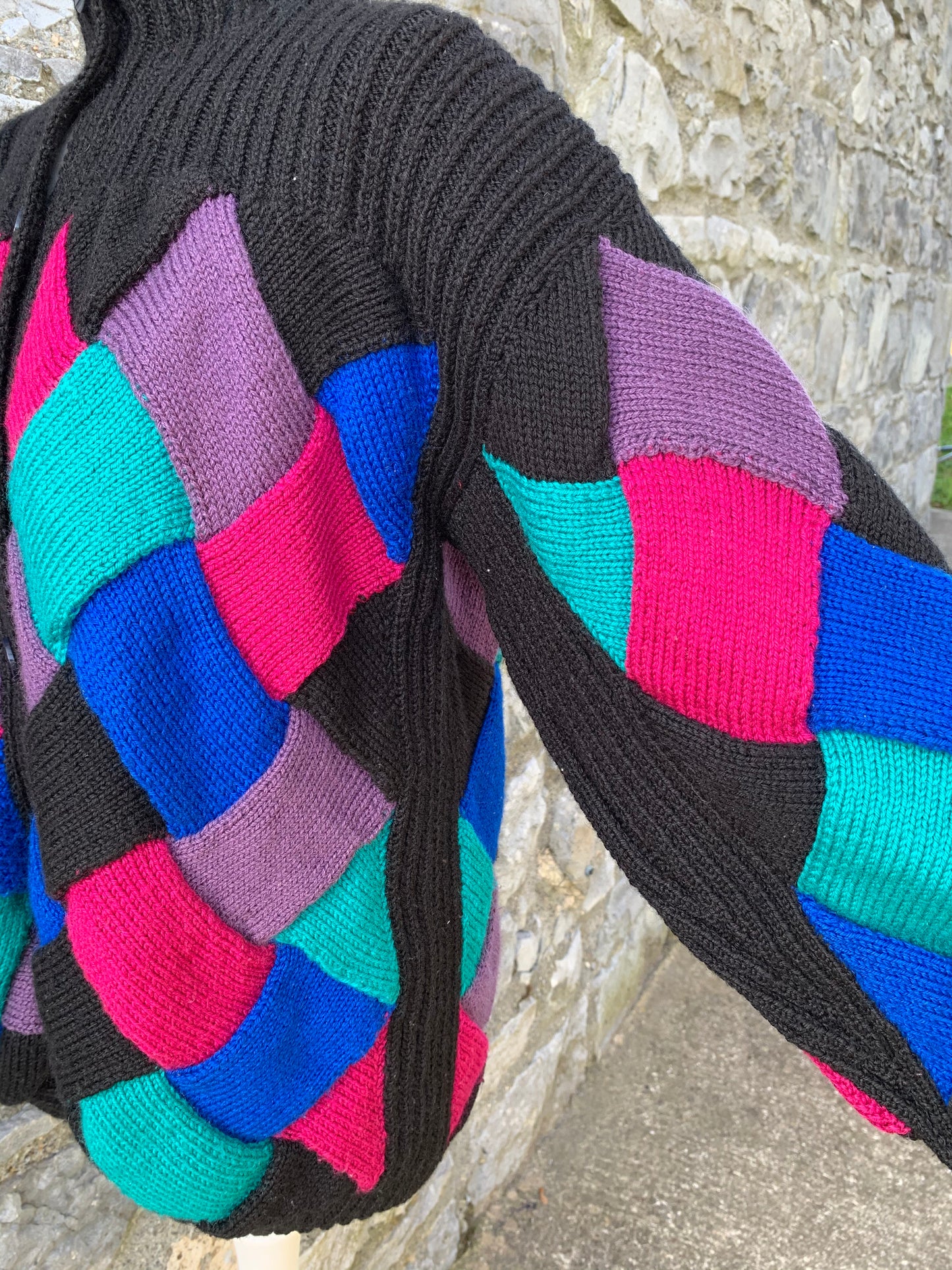 Plaited cardigan uk 10-12
